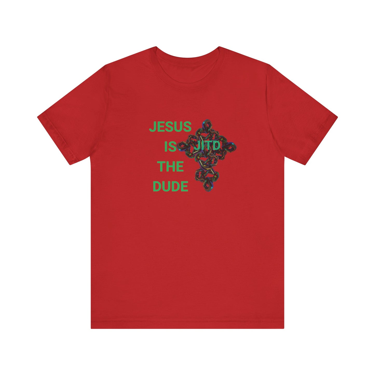 JITD CHAIN CROSS TEE