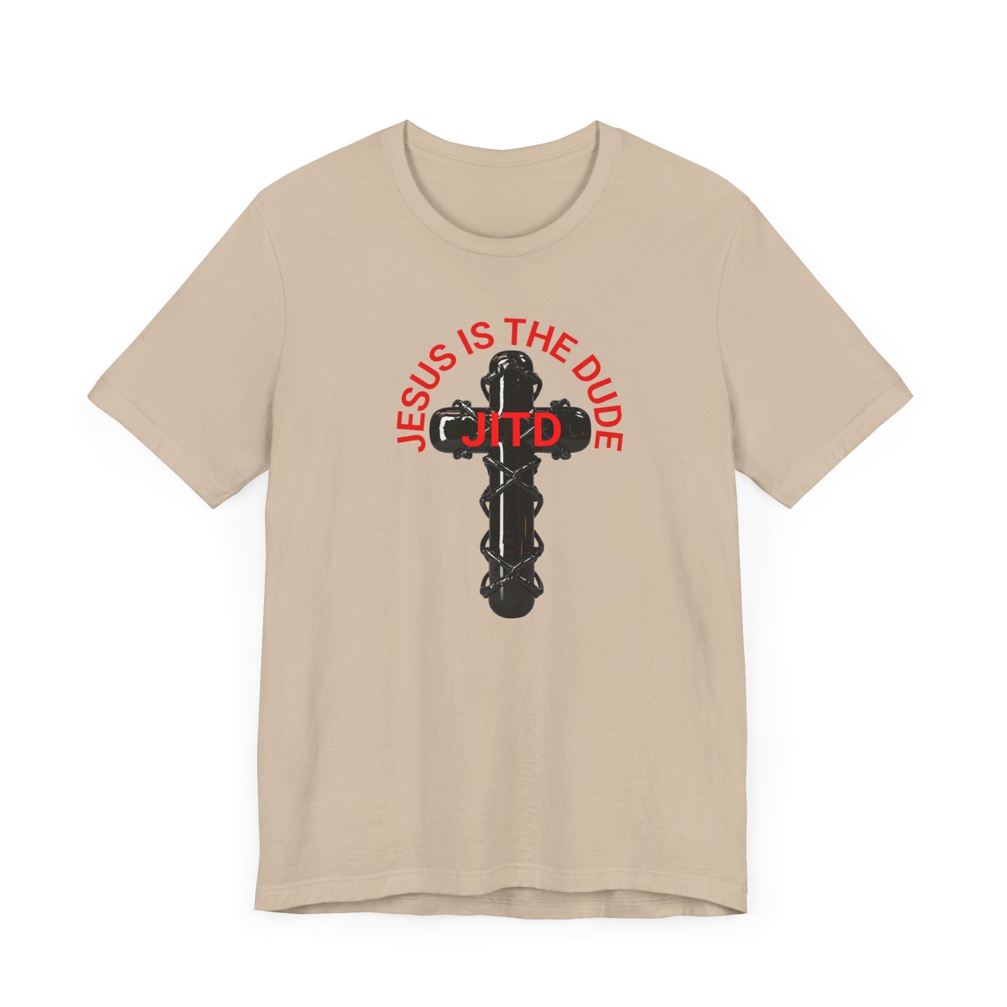JITD BLACK CROSS TEE