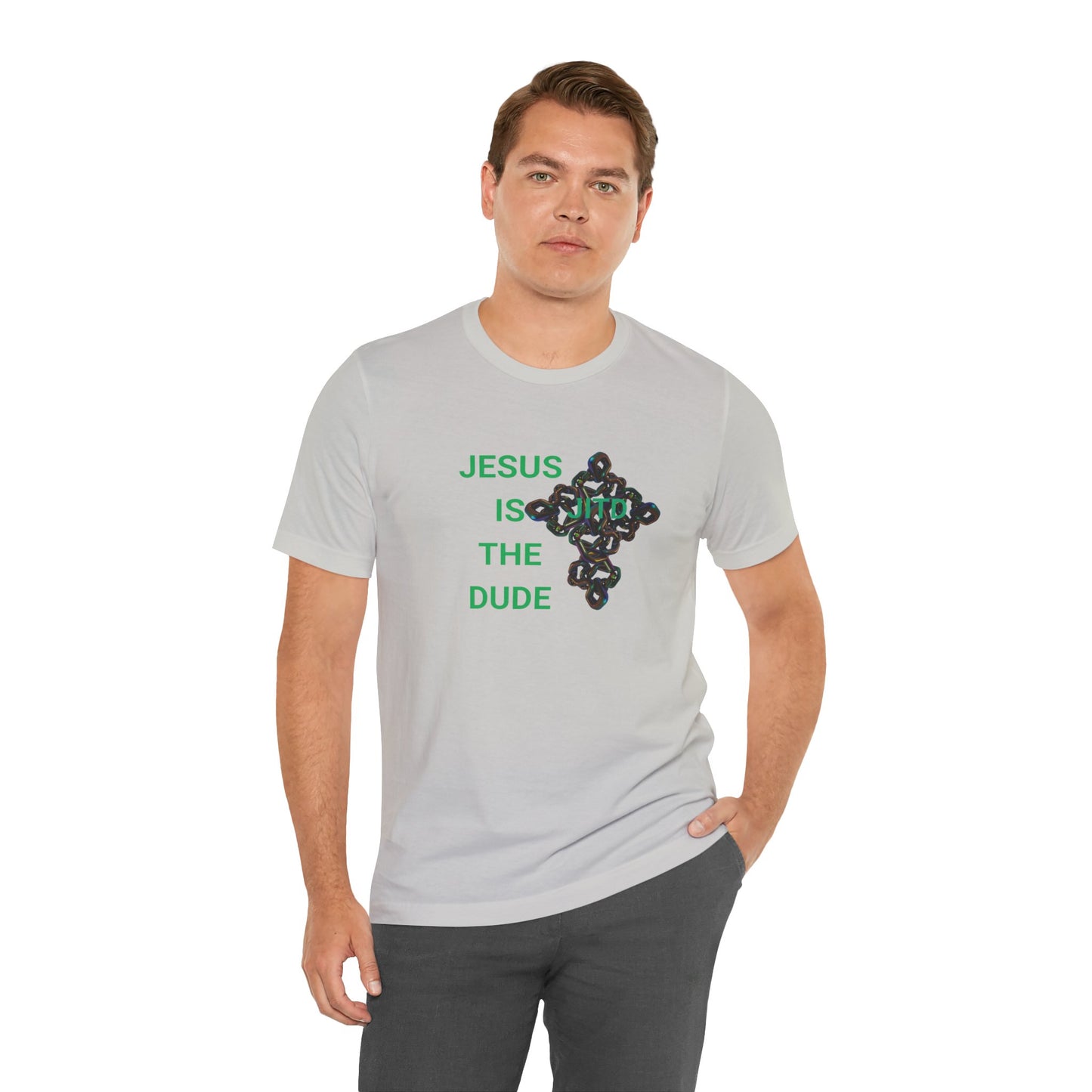 JITD CHAIN CROSS TEE