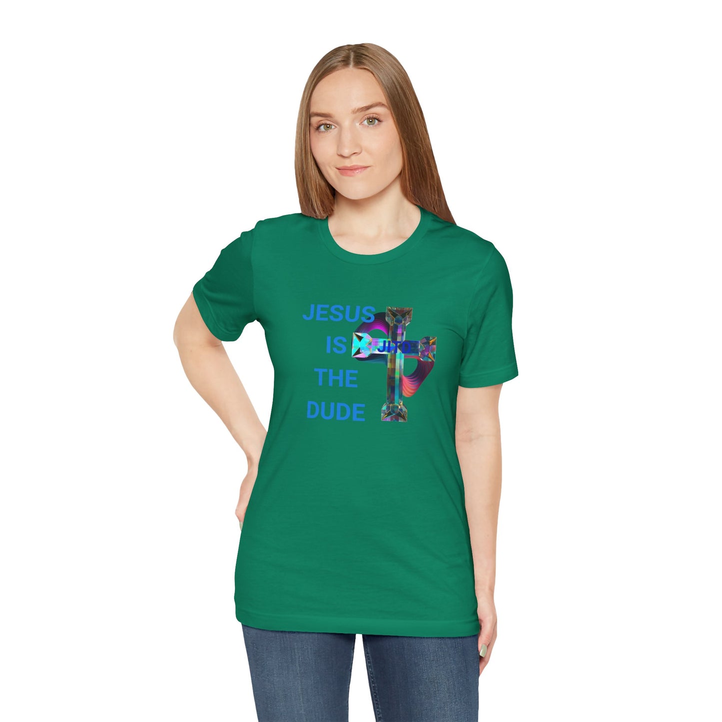 JITD CRYSTAL CROSS TEE