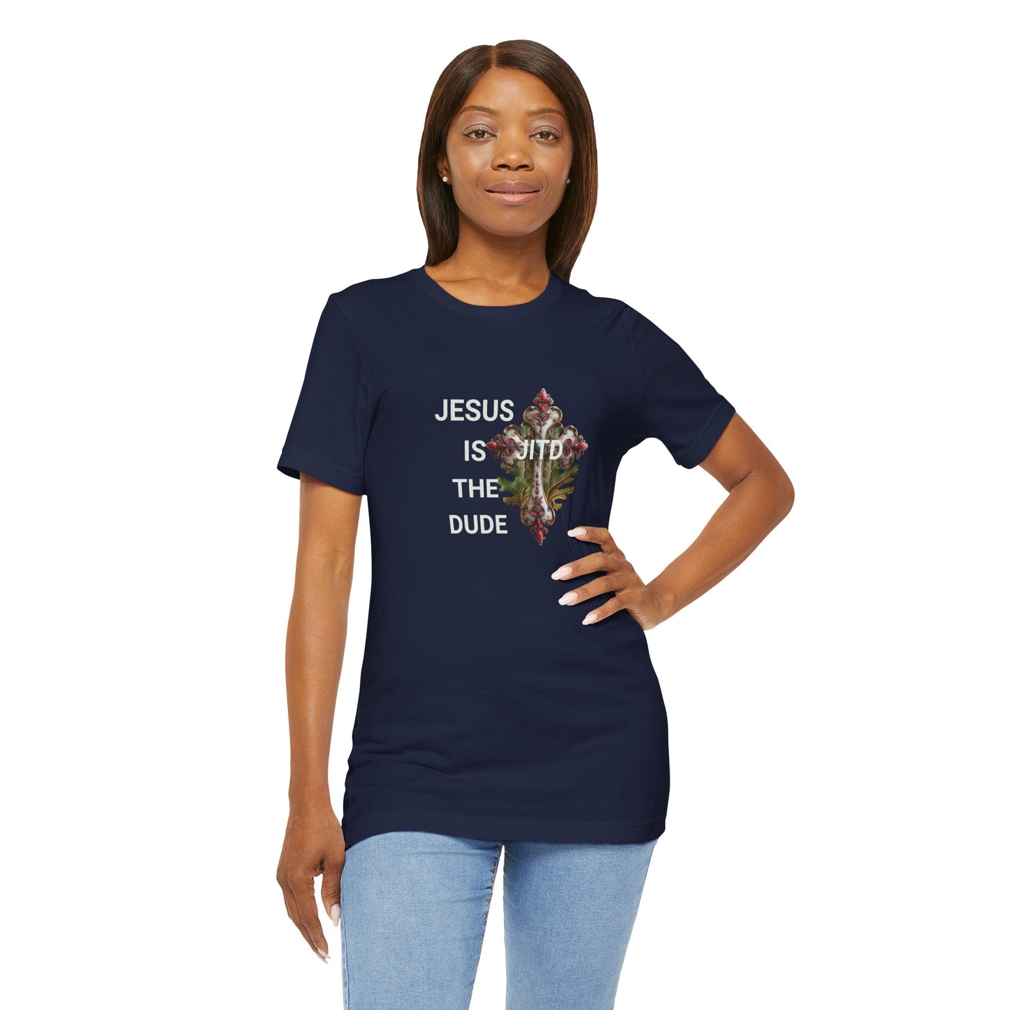 JITD ANTIQUE CROSS TEE