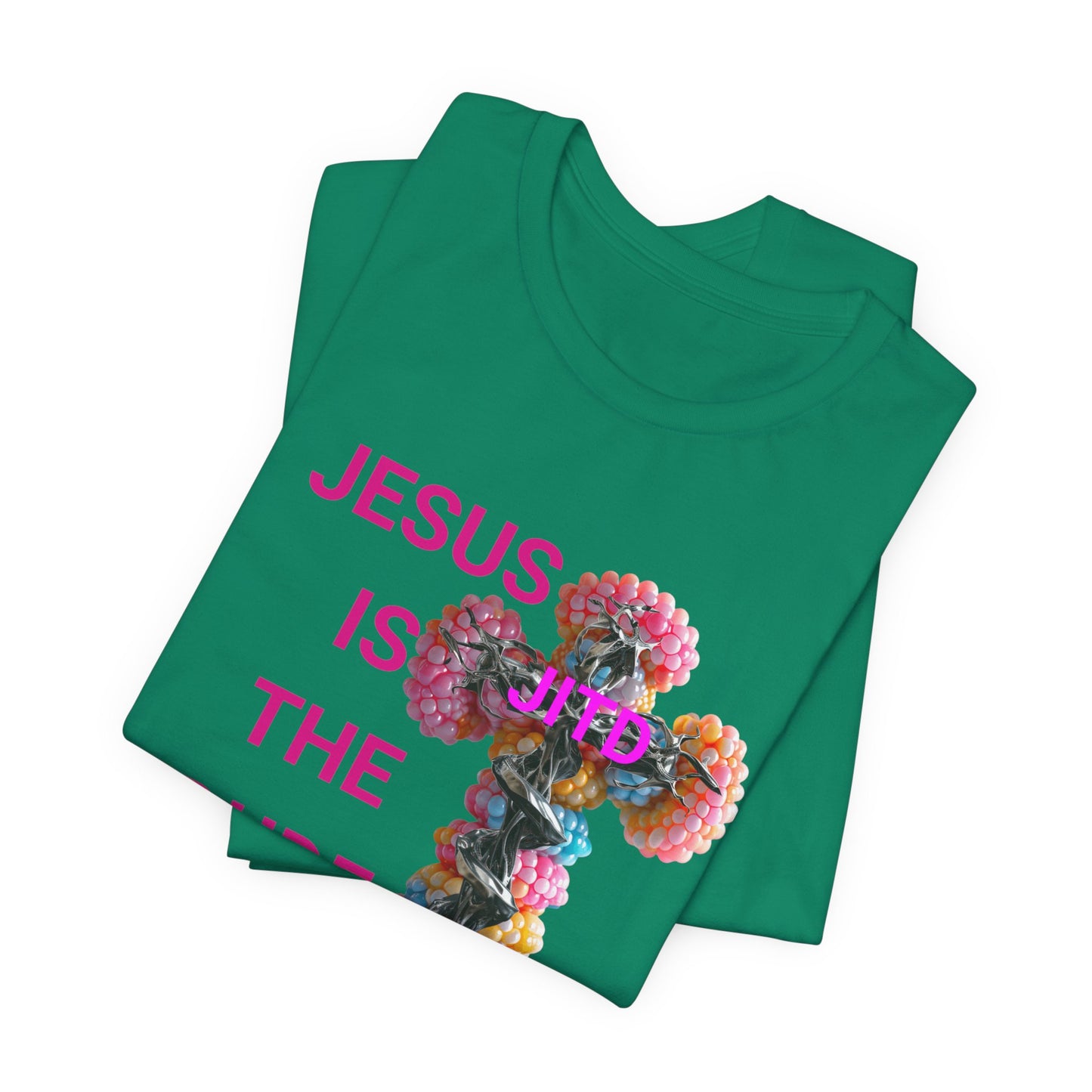 JITD TINY BUBBLE CROSS TEE