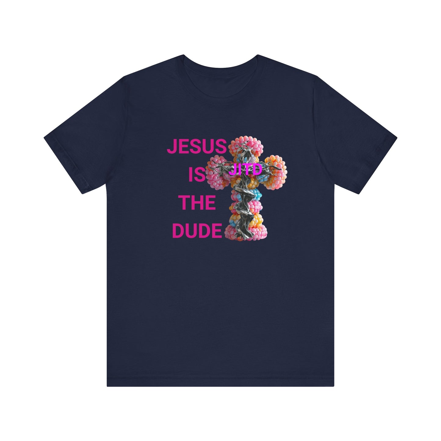 JITD TINY BUBBLE CROSS TEE