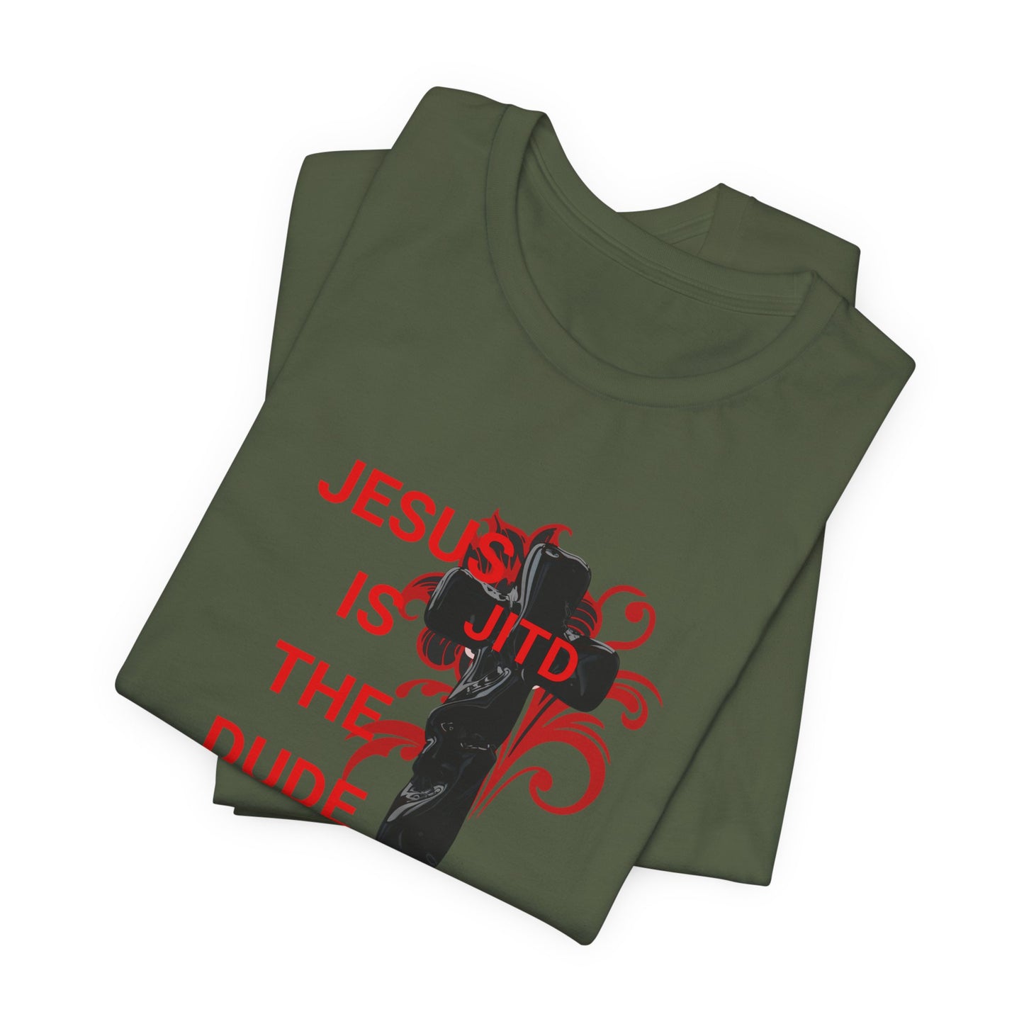 JITD BLACK CROSS TEE