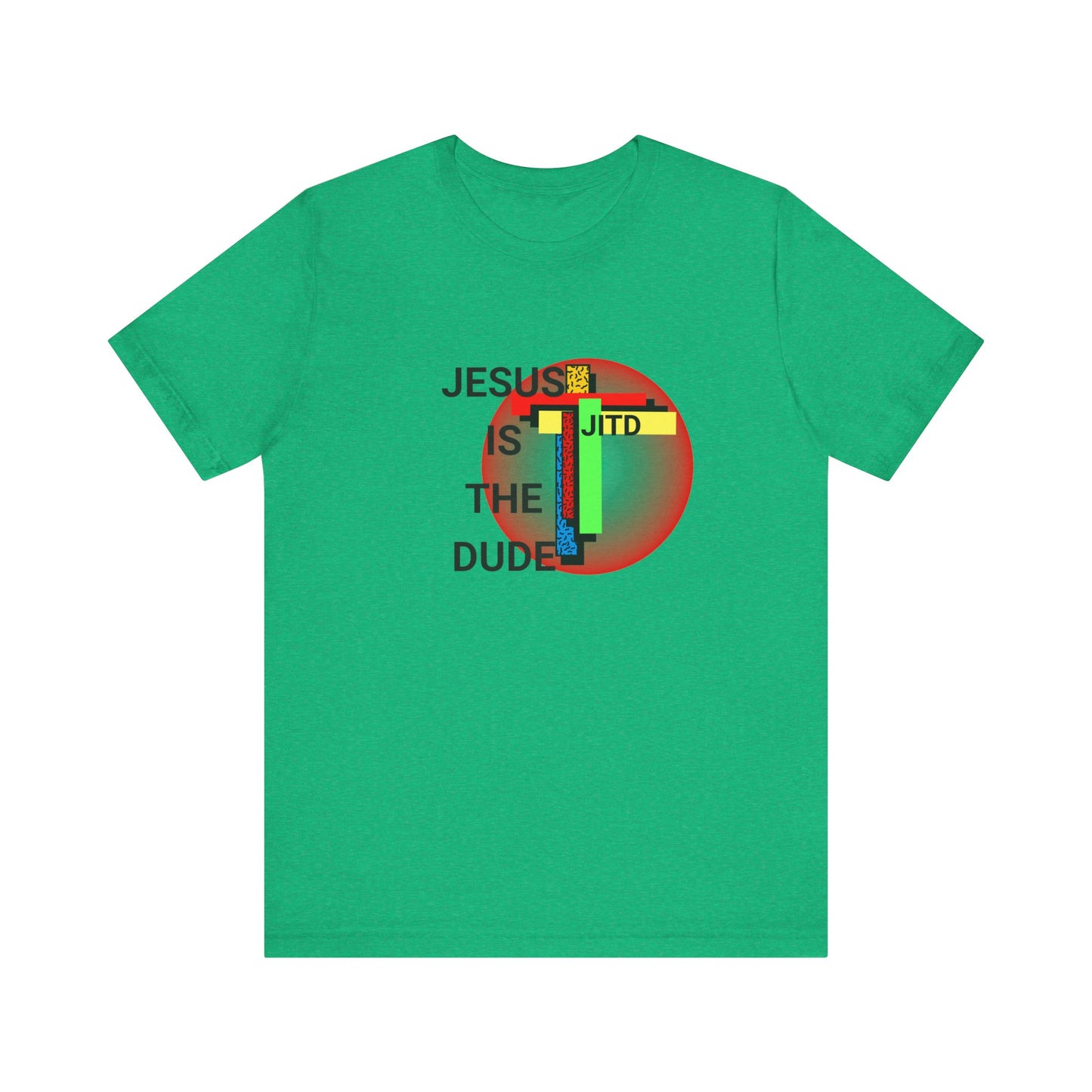 JITD RED GLOW CROSS TEE