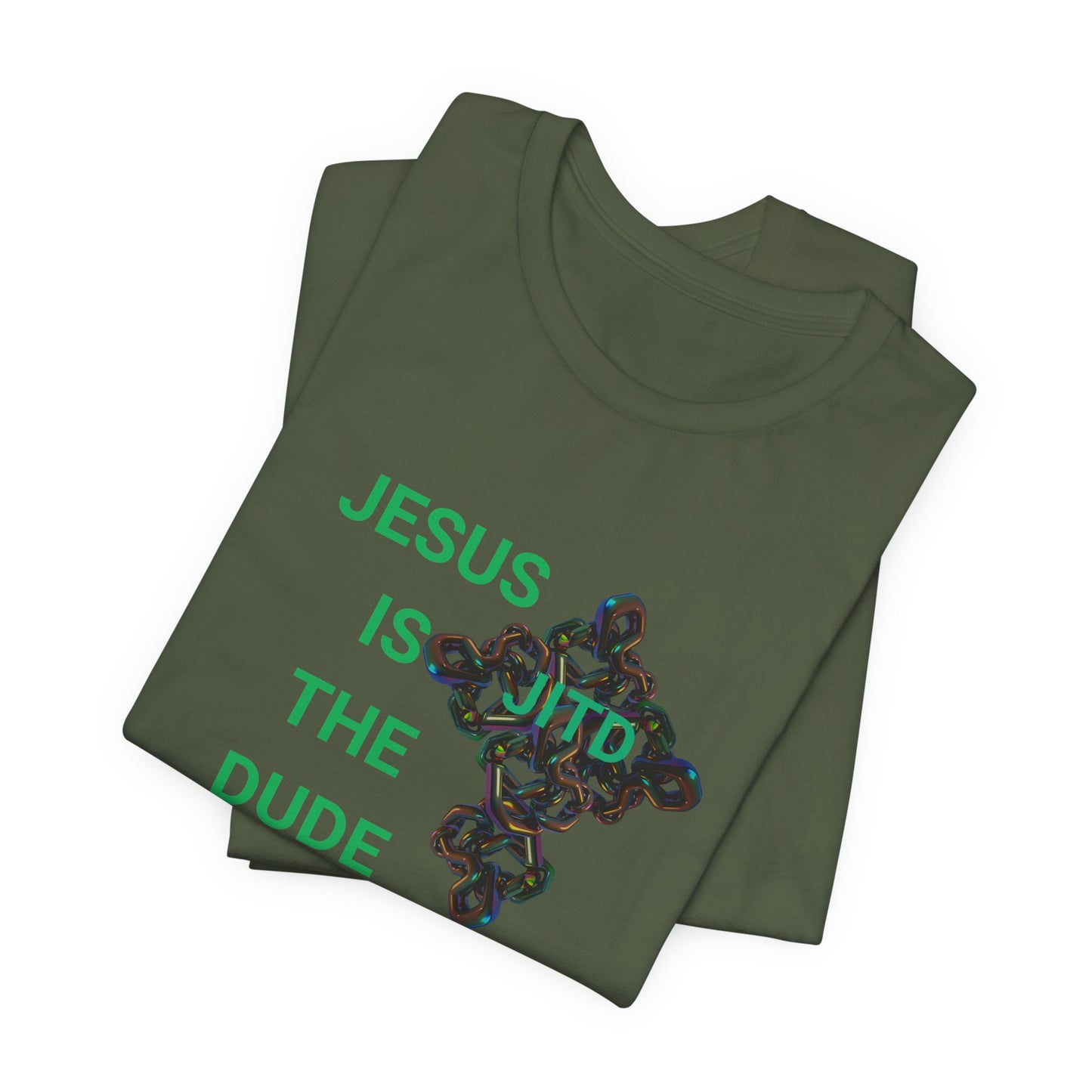 JITD CHAIN CROSS TEE
