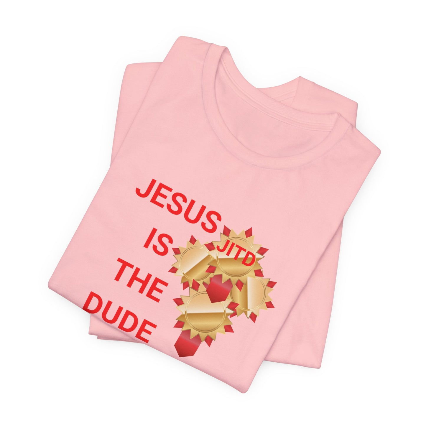 JITD RIBBON CROSS TEE