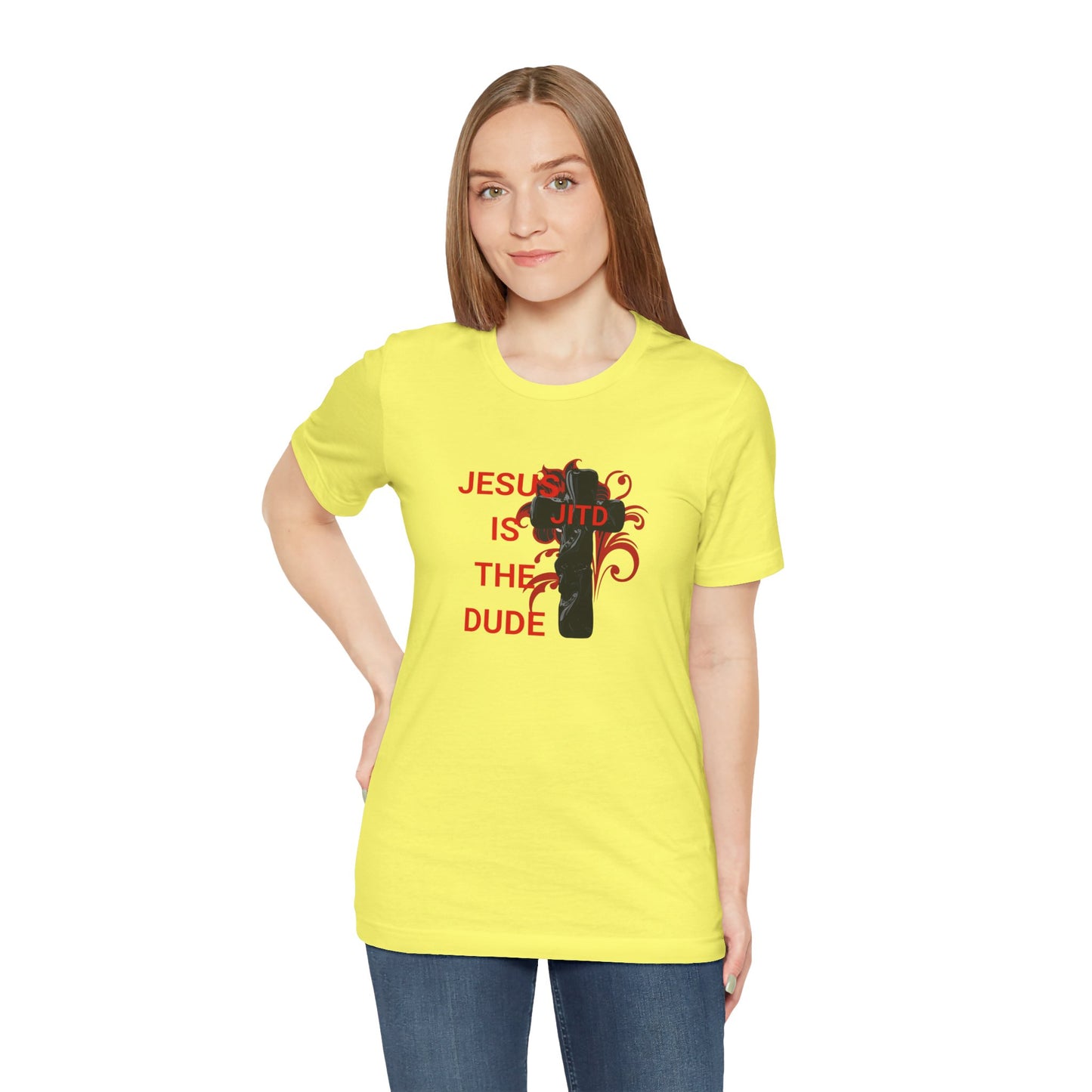 JITD BLACK CROSS TEE
