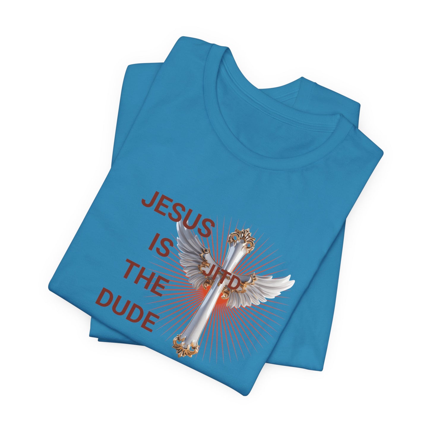 JITD WHITE WINGS CROSS TEE