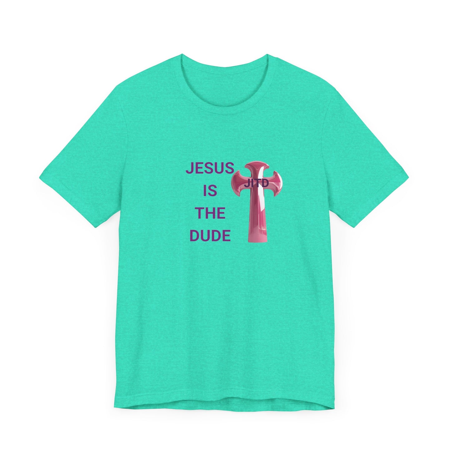 JITD PINK CROSS TEE