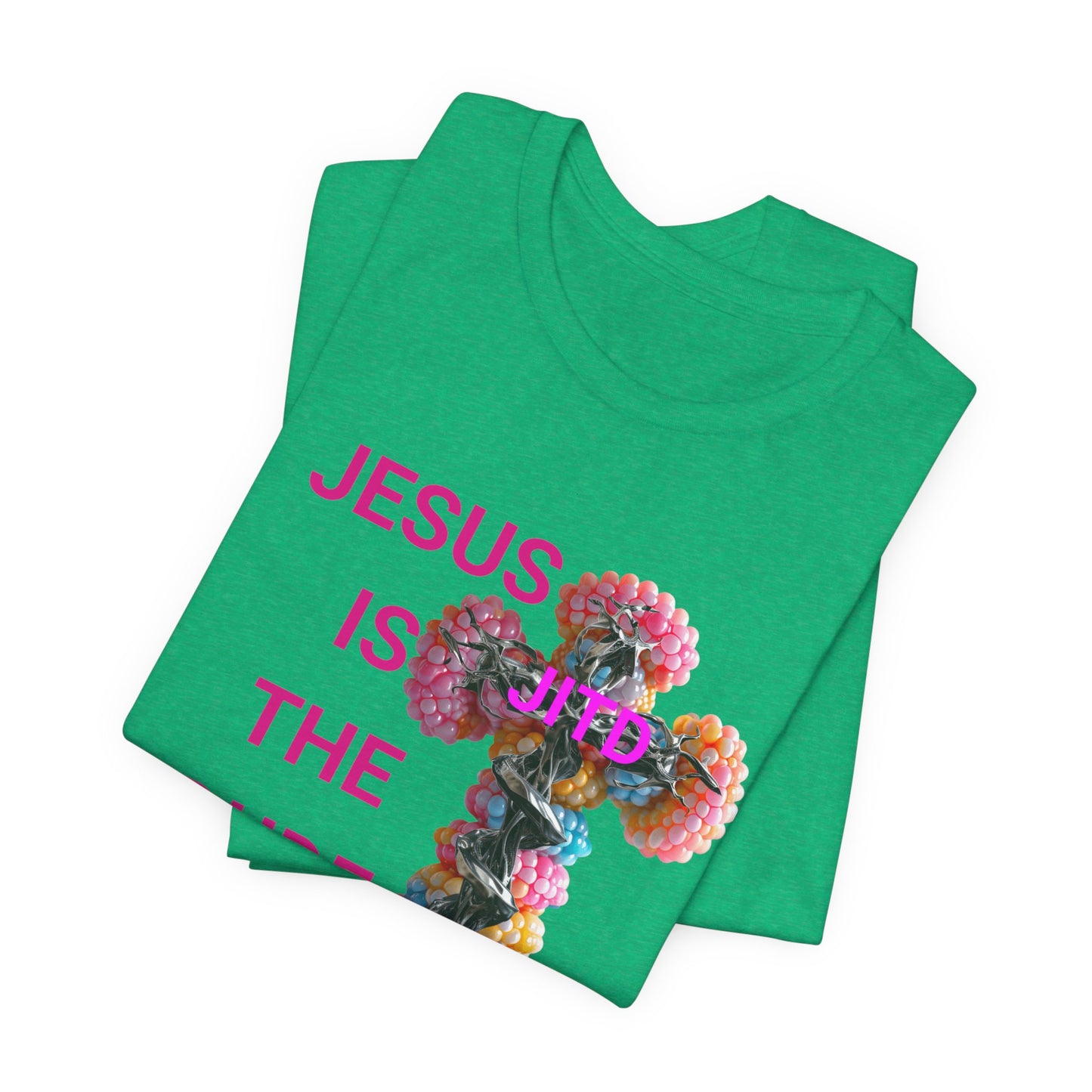 JITD TINY BUBBLE CROSS TEE