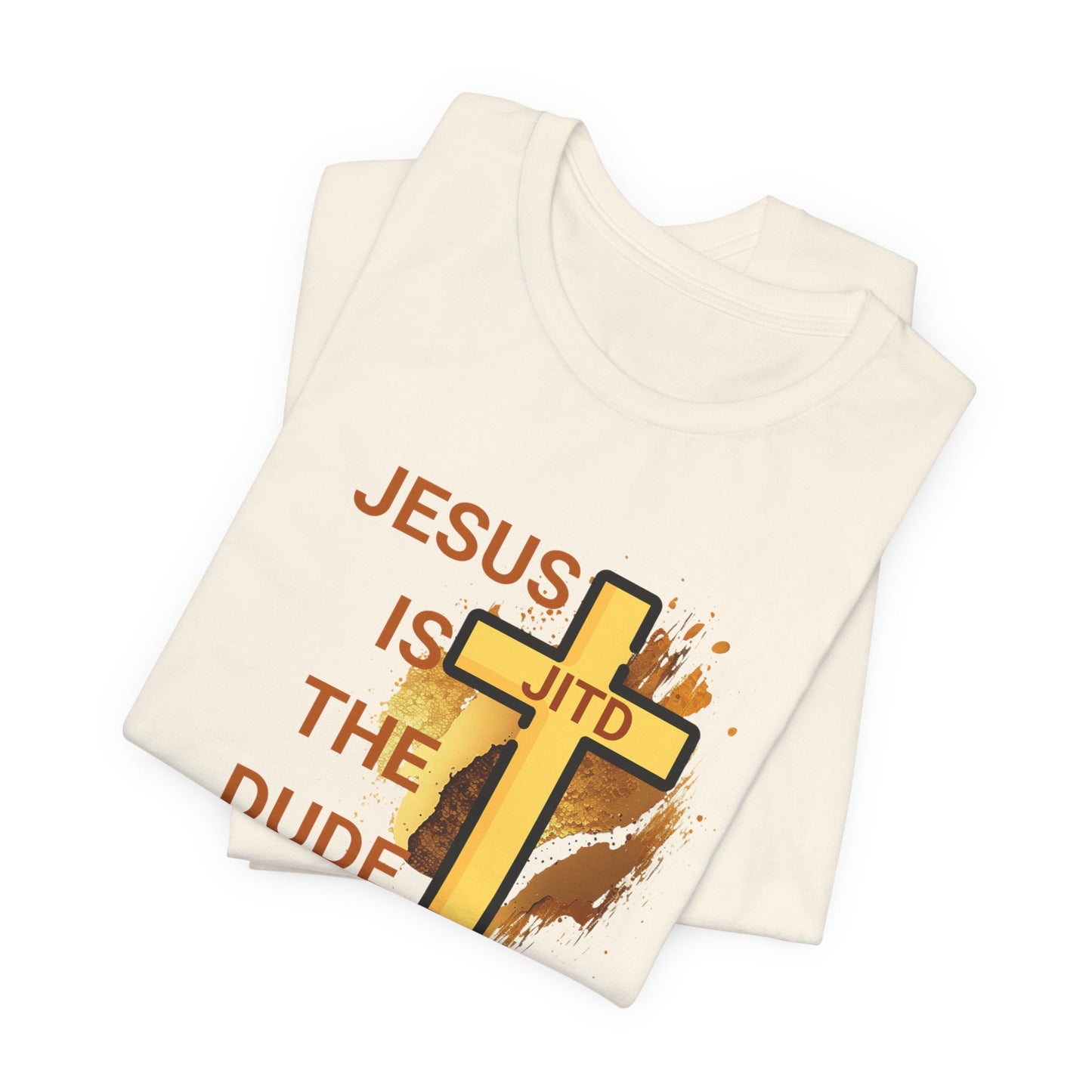 JITD WOODEN CROSS TEE