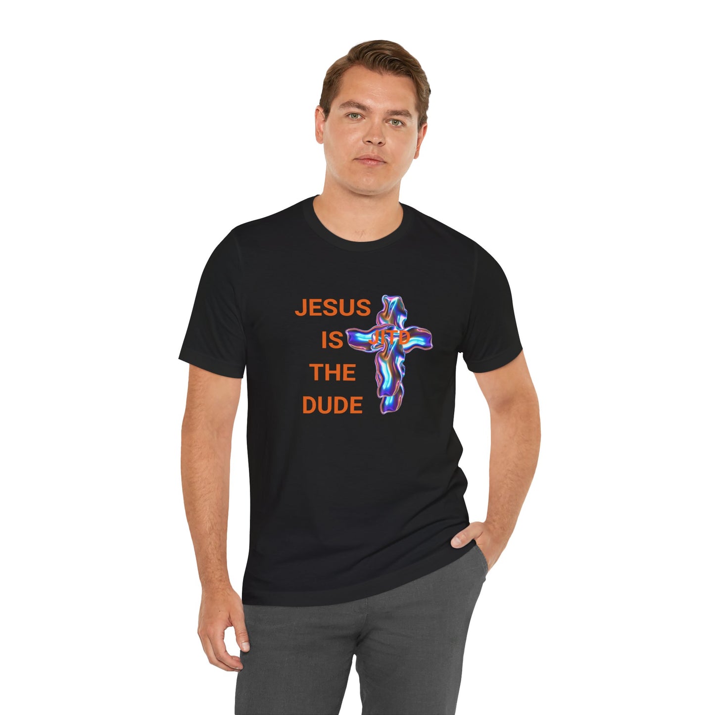 JITD RAINBOW CROSS TEE