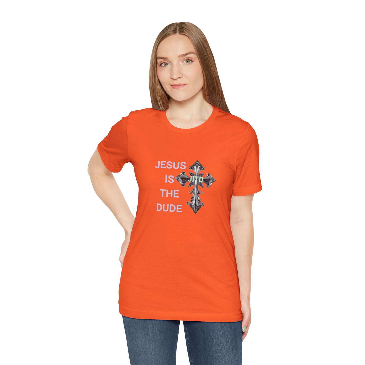 JITD SILVER CROSS TEE