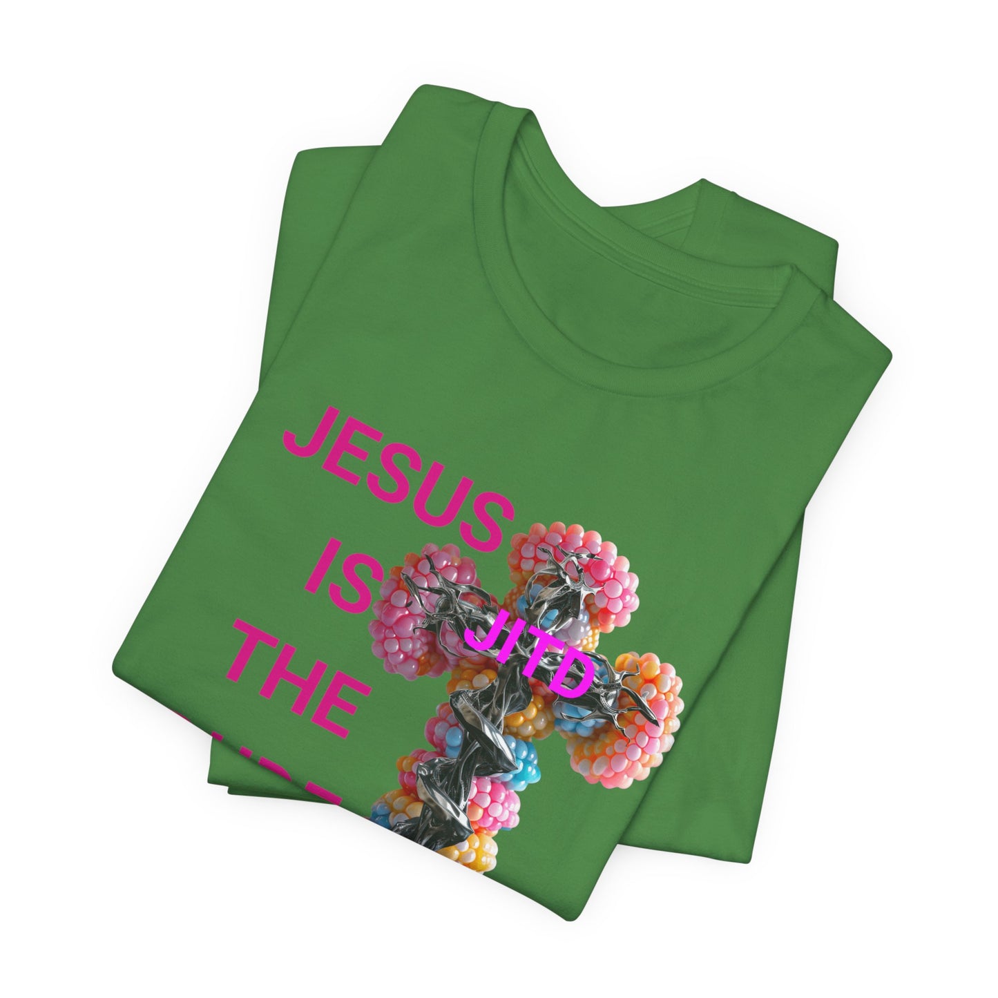 JITD TINY BUBBLE CROSS TEE