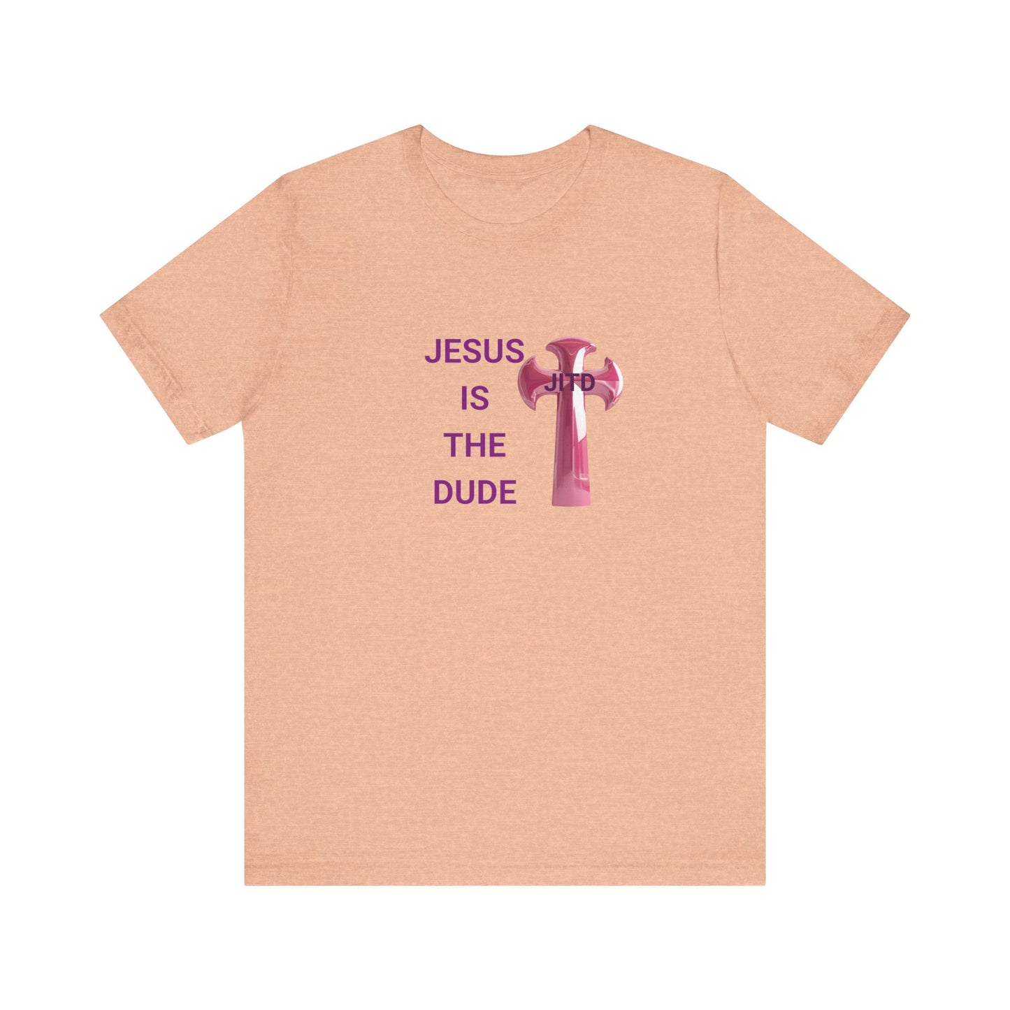 JITD PINK CROSS TEE