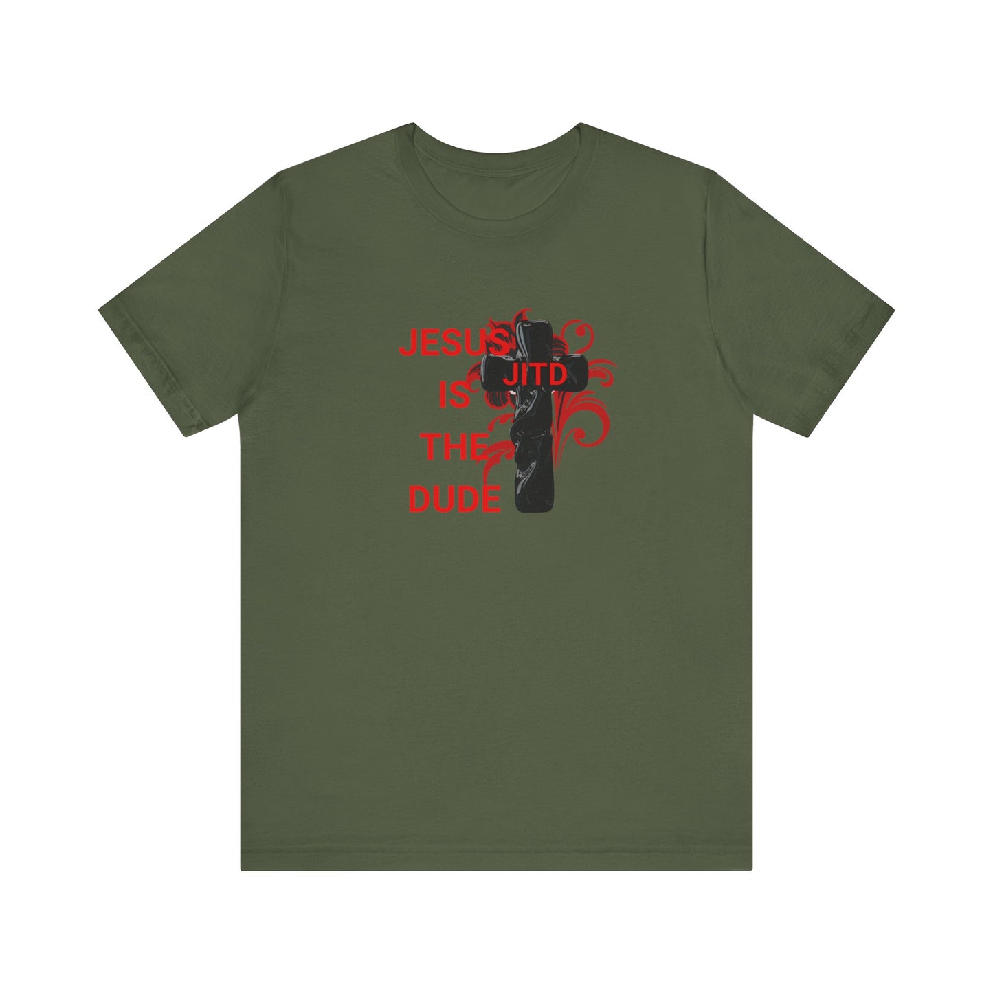 JITD BLACK CROSS TEE