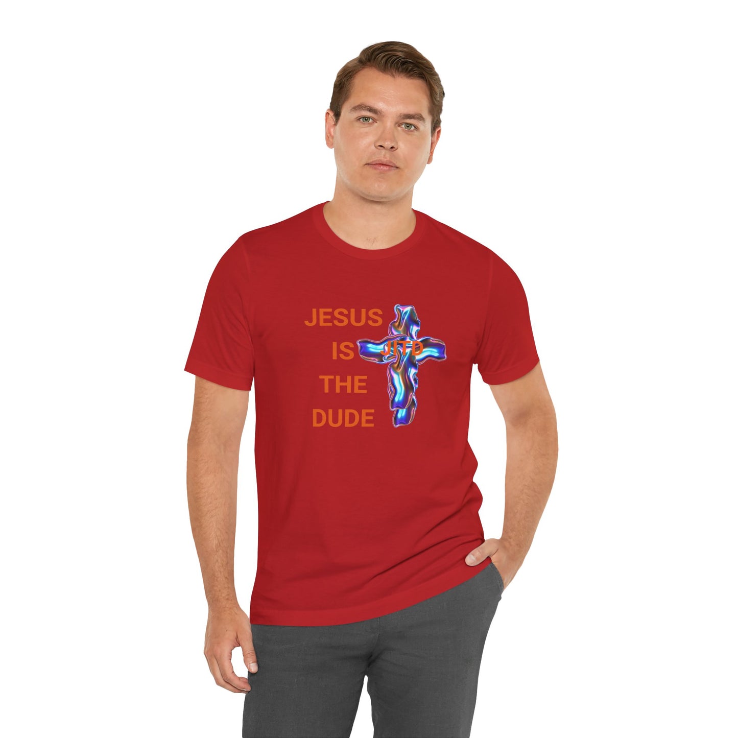 JITD RAINBOW CROSS TEE