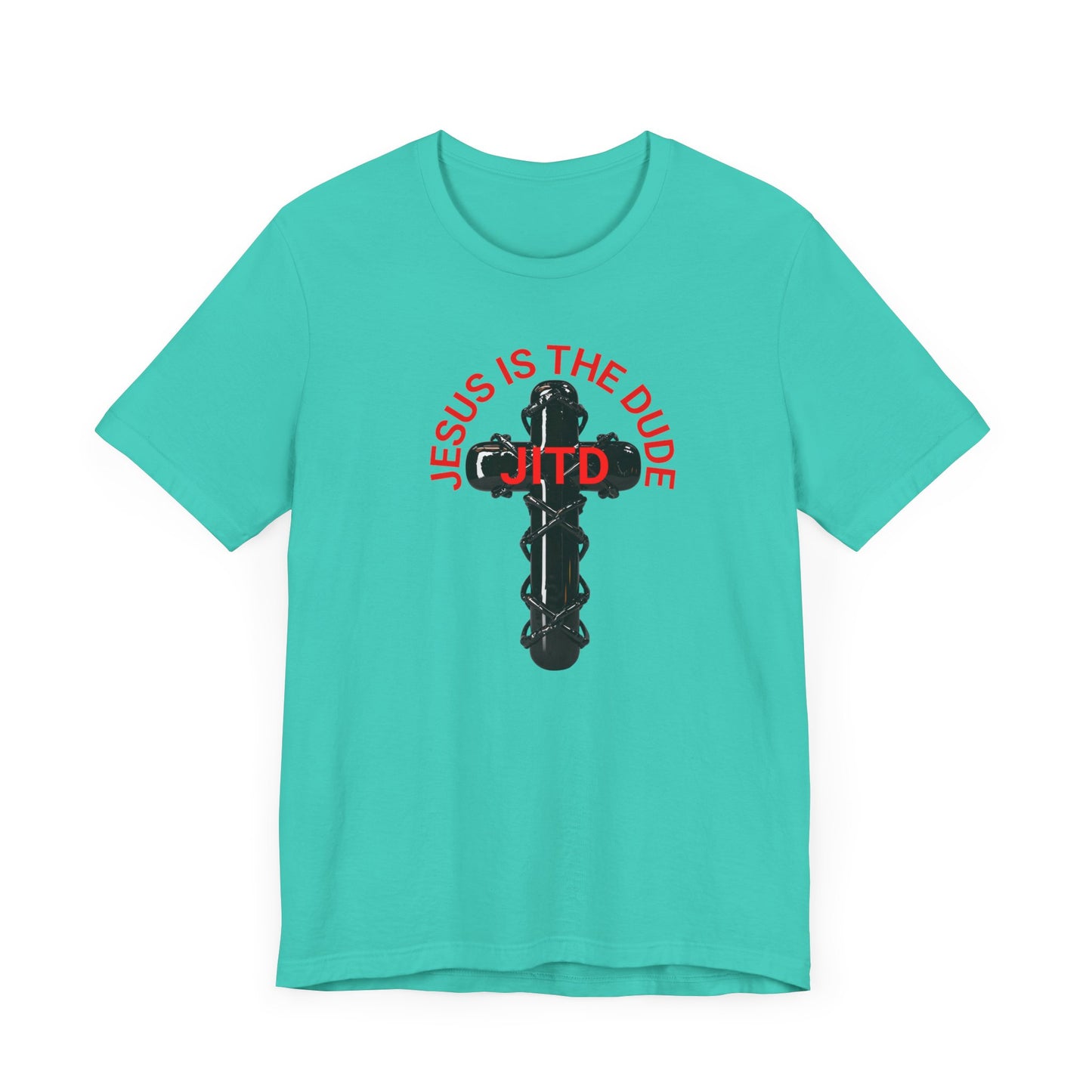 JITD BLACK CROSS TEE