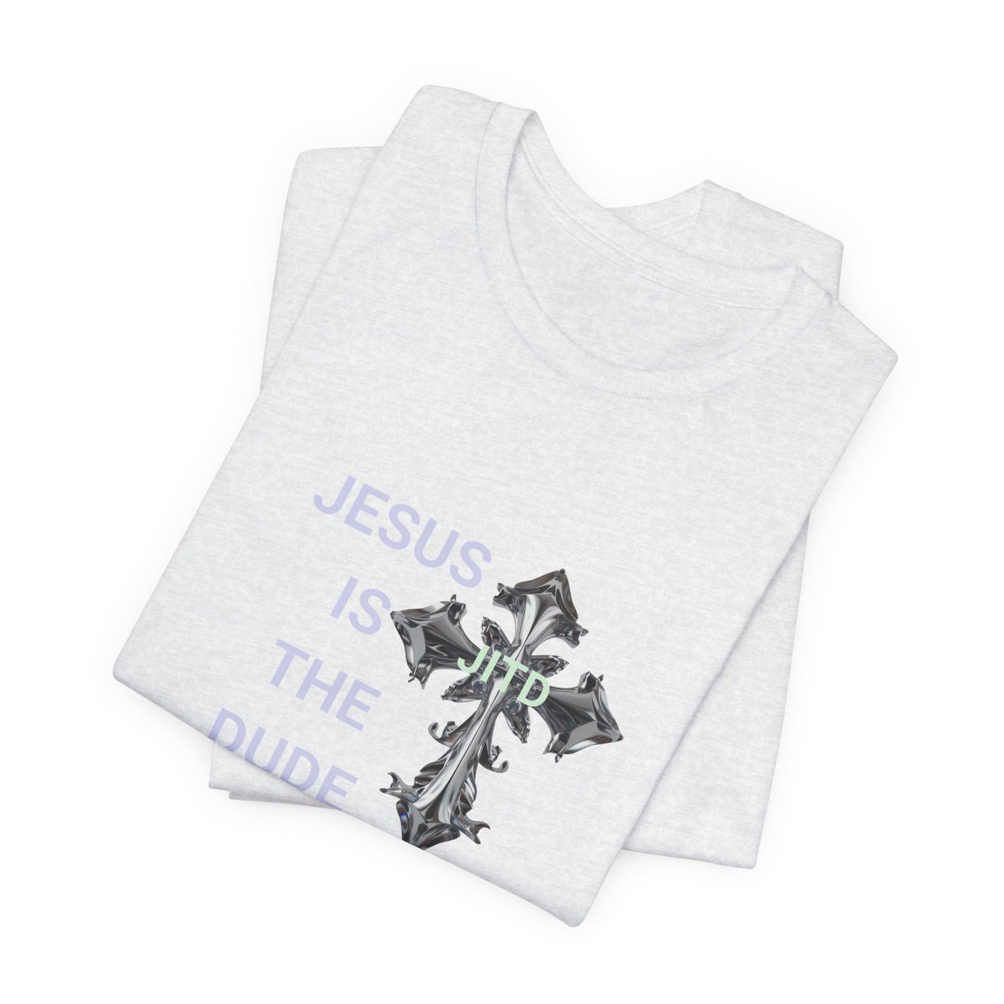 JITD SILVER CROSS TEE