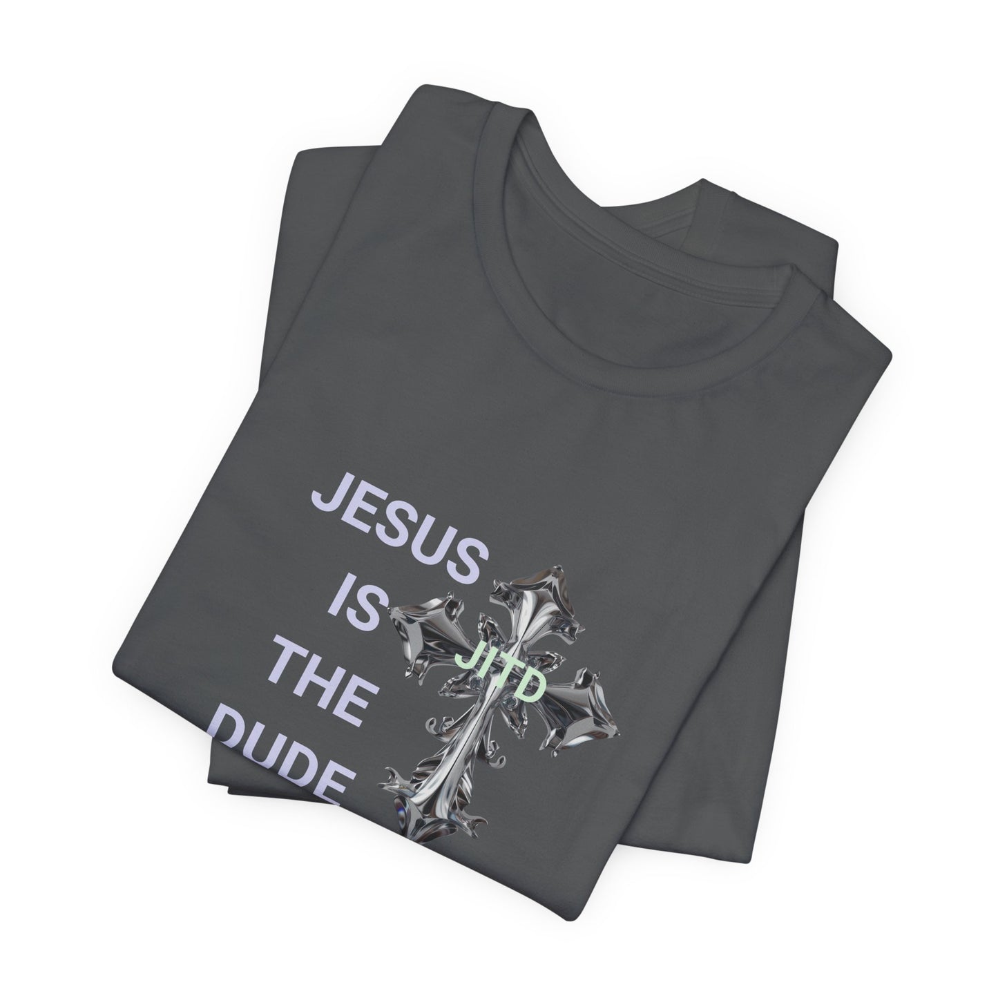 JITD SILVER CROSS TEE