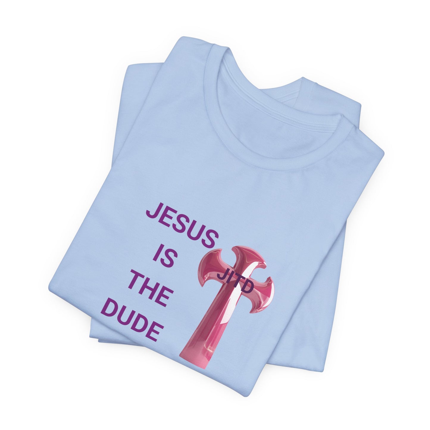 JITD PINK CROSS TEE