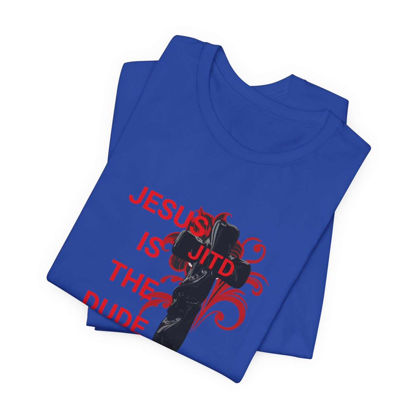 JITD BLACK CROSS TEE