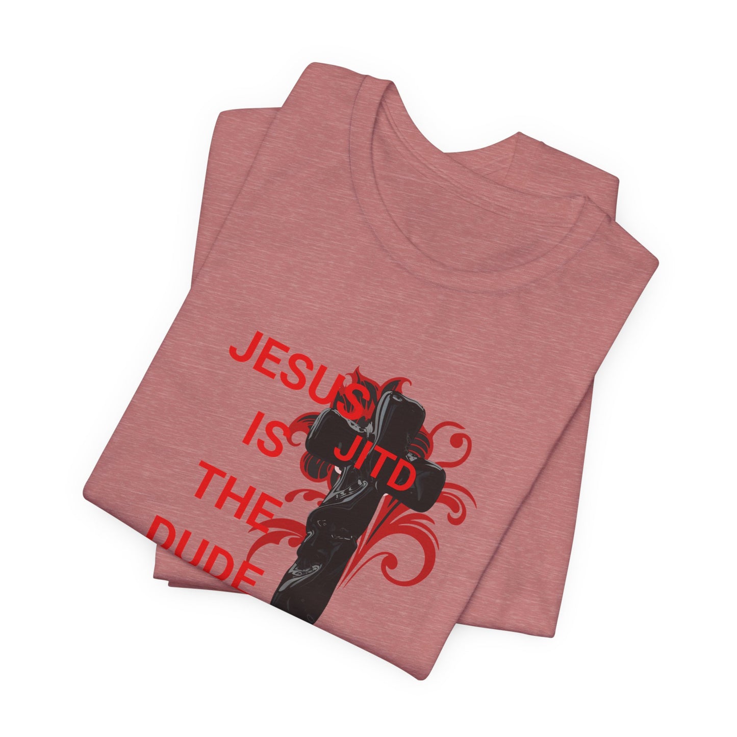 JITD BLACK CROSS TEE