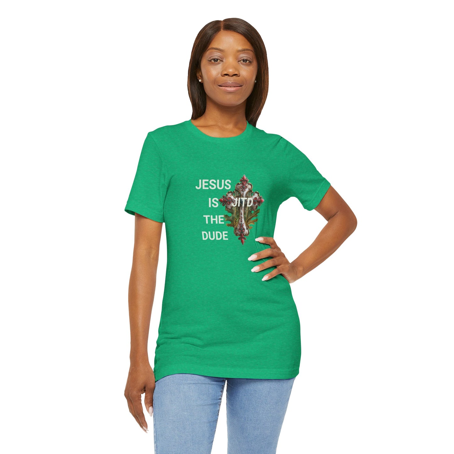 JITD ANTIQUE CROSS TEE