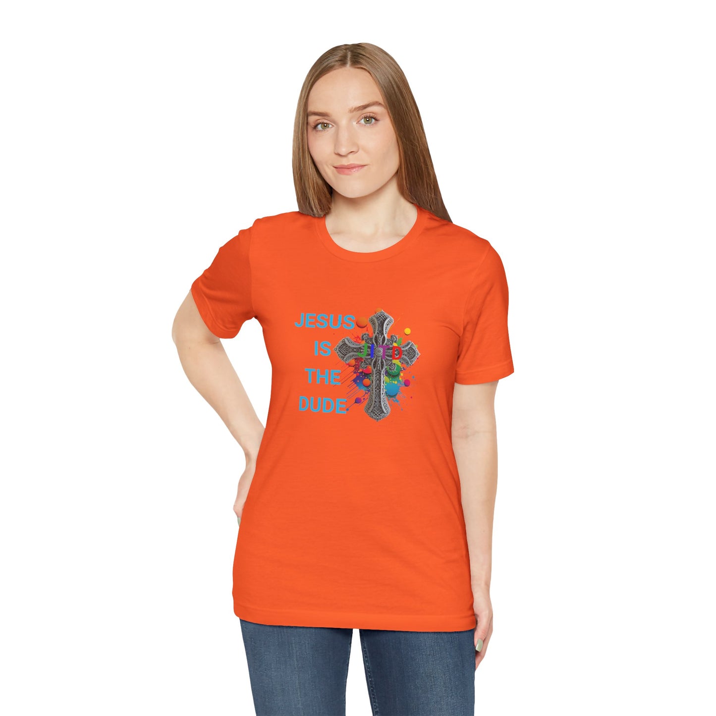 JITD COLORFUL CROSS TEE