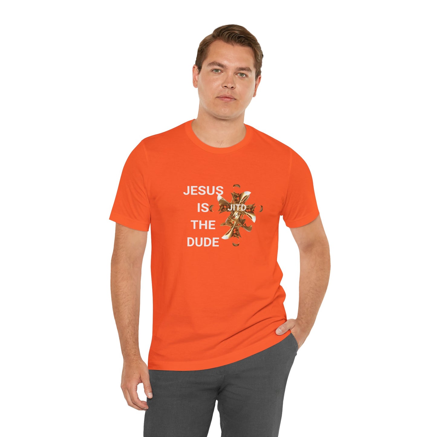 JITD CHOCOLATE CROSS TEE