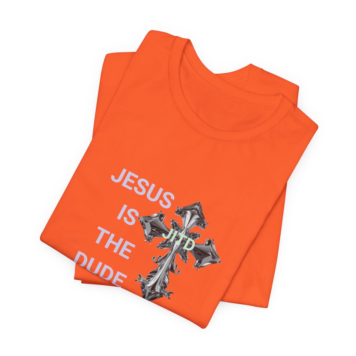 JITD SILVER CROSS TEE