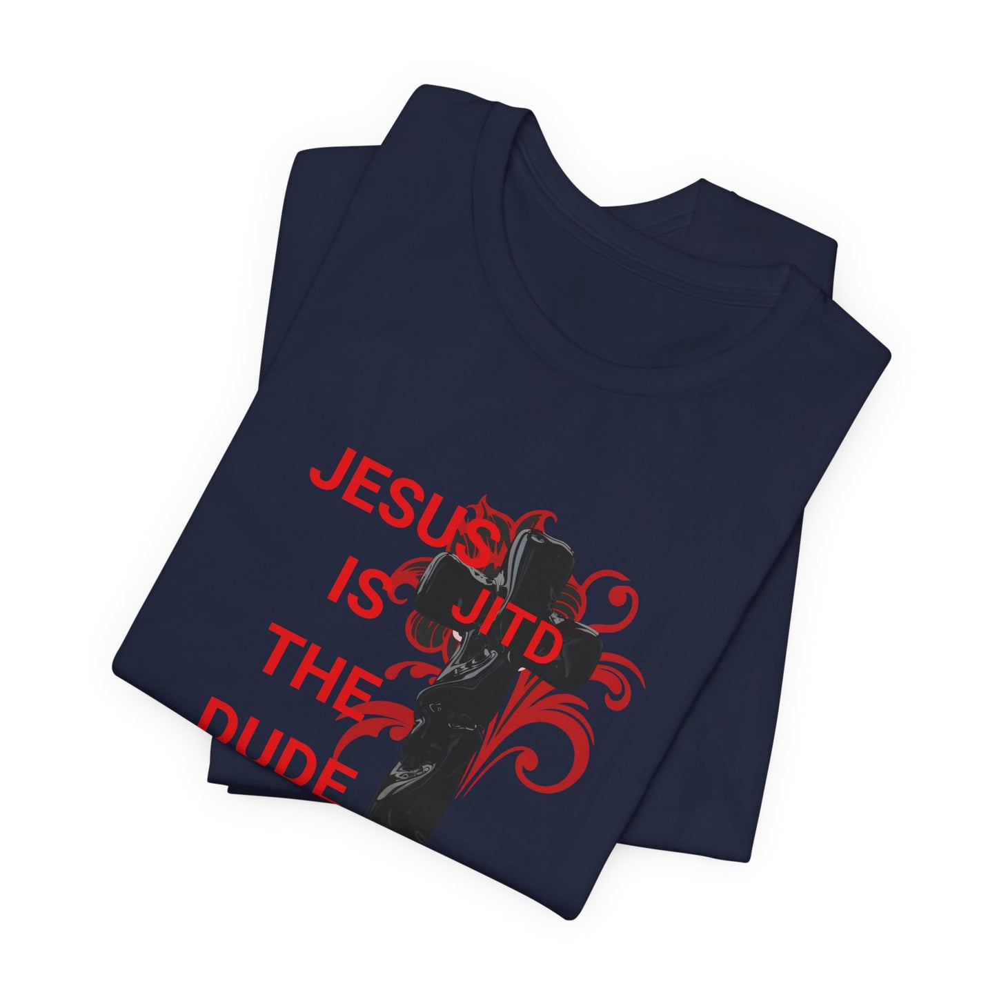 JITD BLACK CROSS TEE