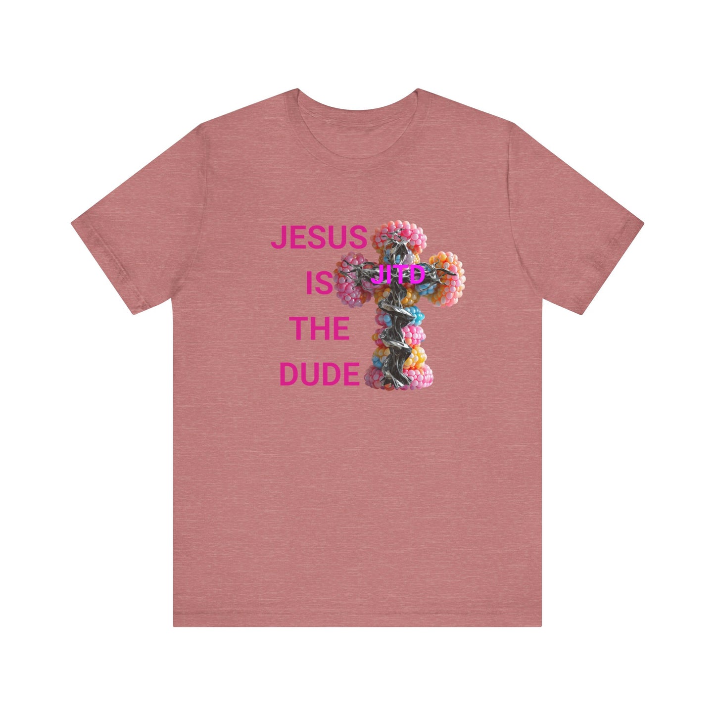 JITD TINY BUBBLE CROSS TEE