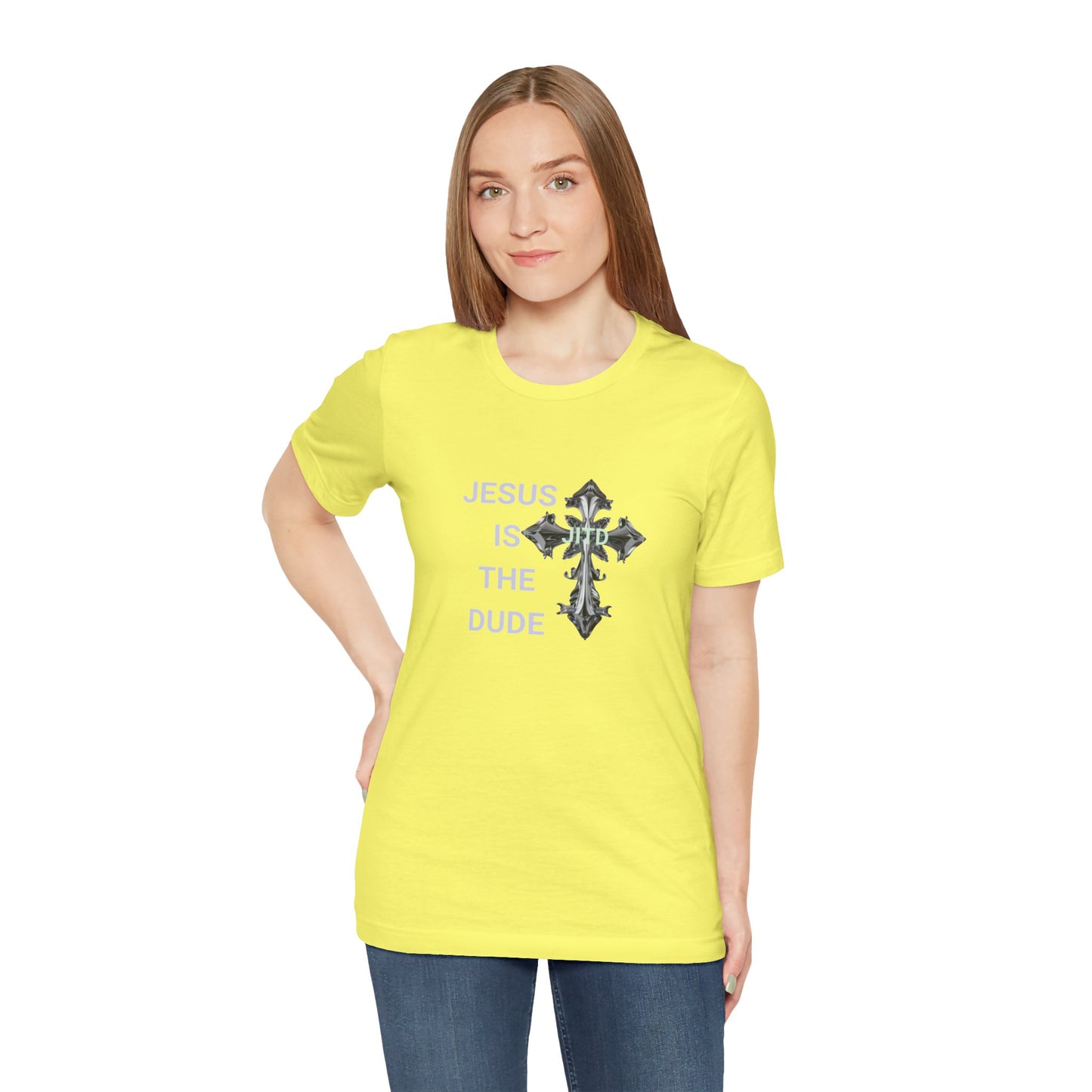 JITD SILVER CROSS TEE