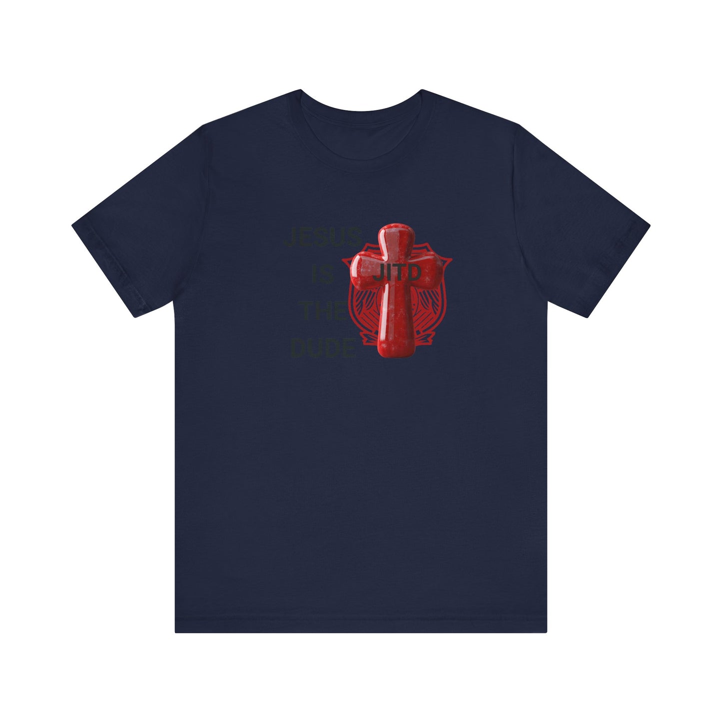 JITD RED SHIELD CROSS TEE