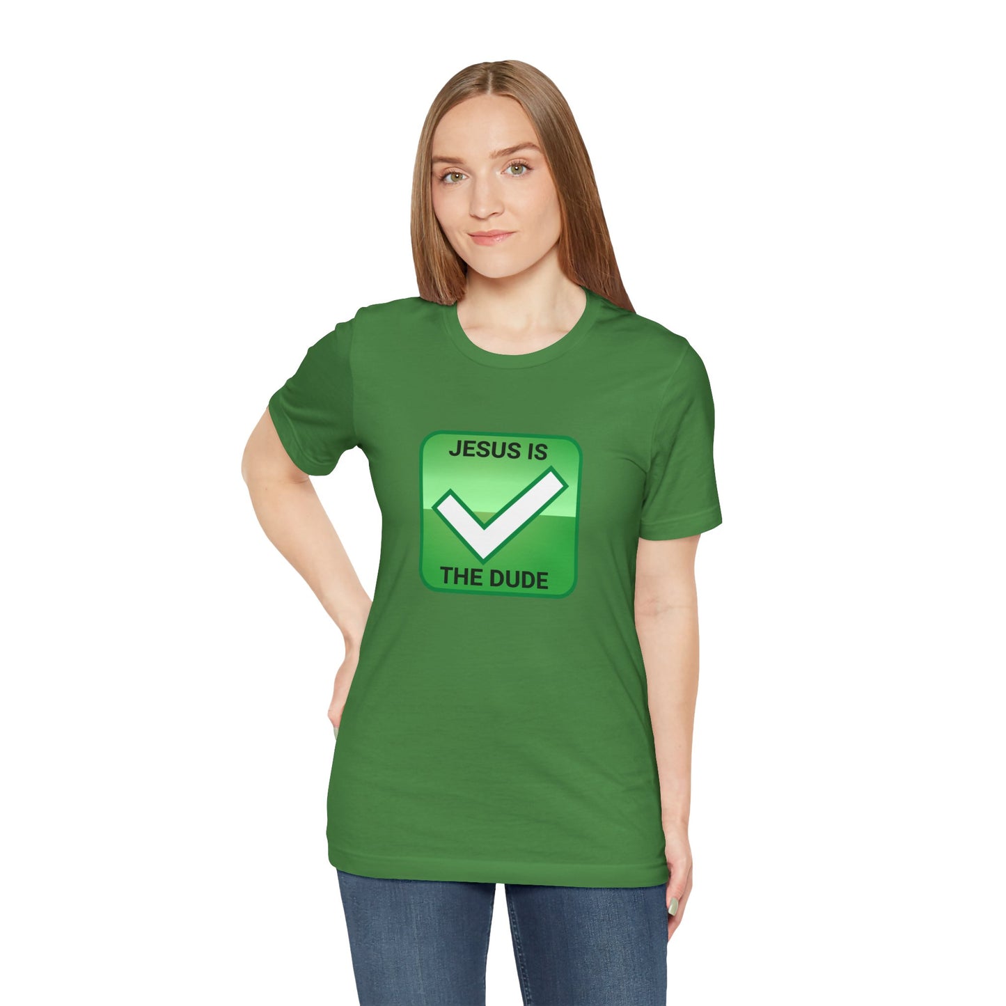 JESUS IS THE DUDE "CHECK" TEE