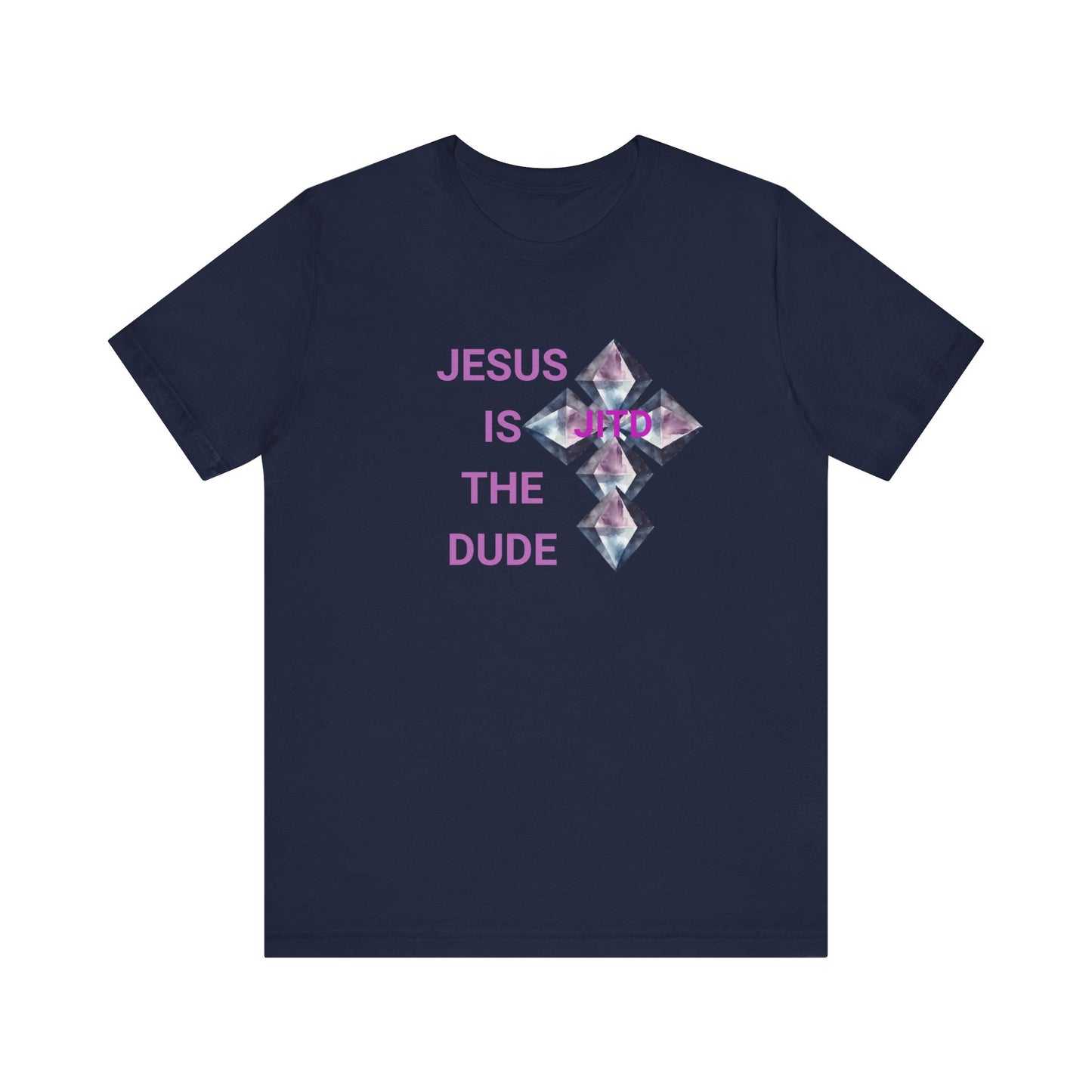 JITD DIAMOND CROSS TEE