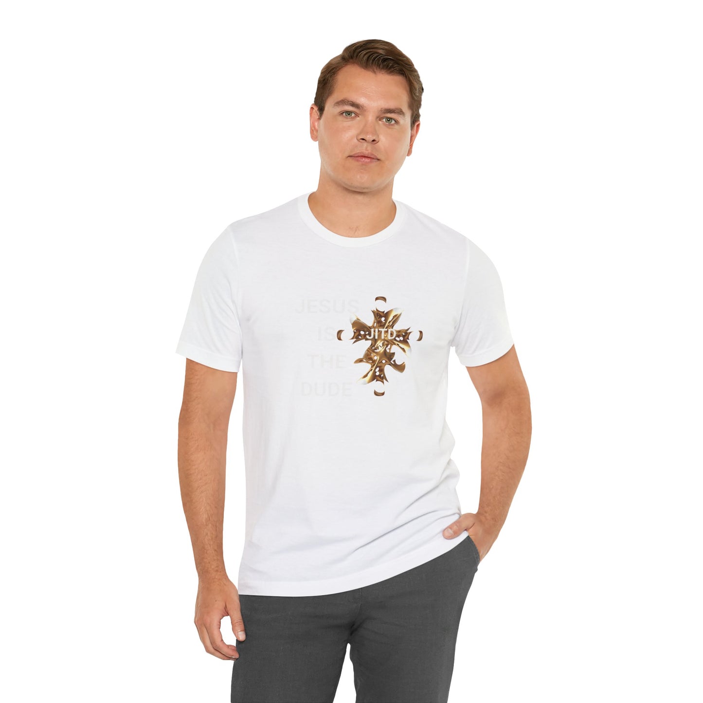 JITD CHOCOLATE CROSS TEE