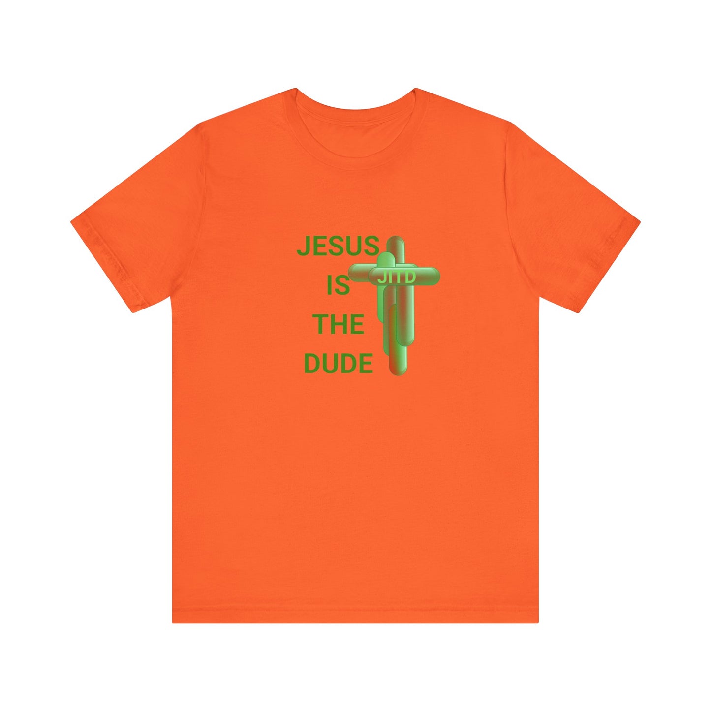 JITD GREEN PILL CROSS TEE