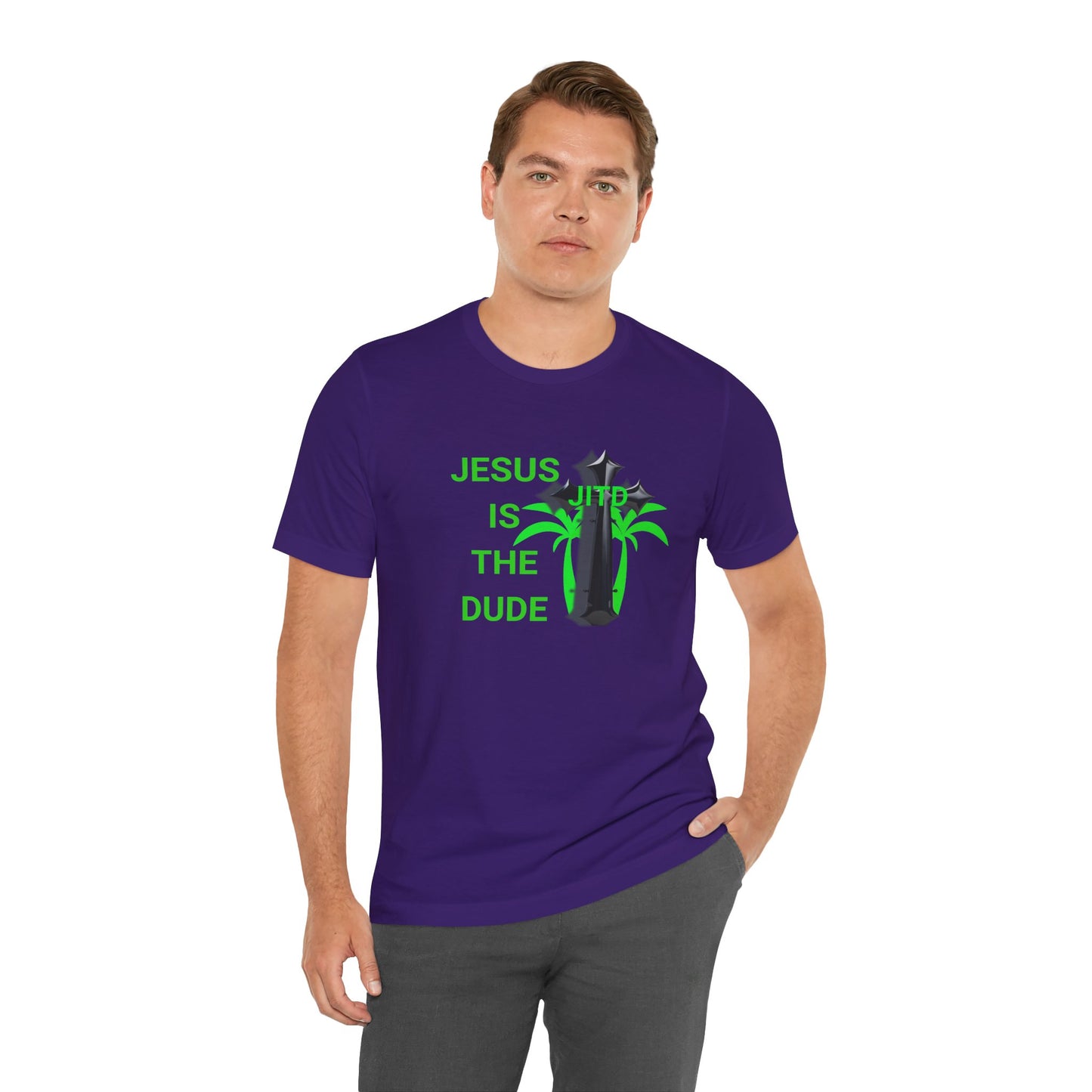 JITD PALM TREE CROSS TEE