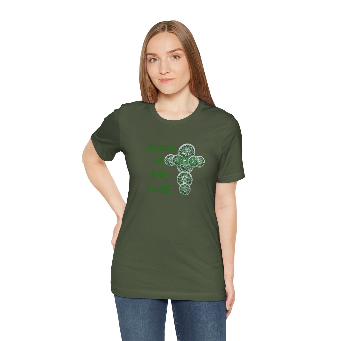 JITD WHEEL CROSS TEE