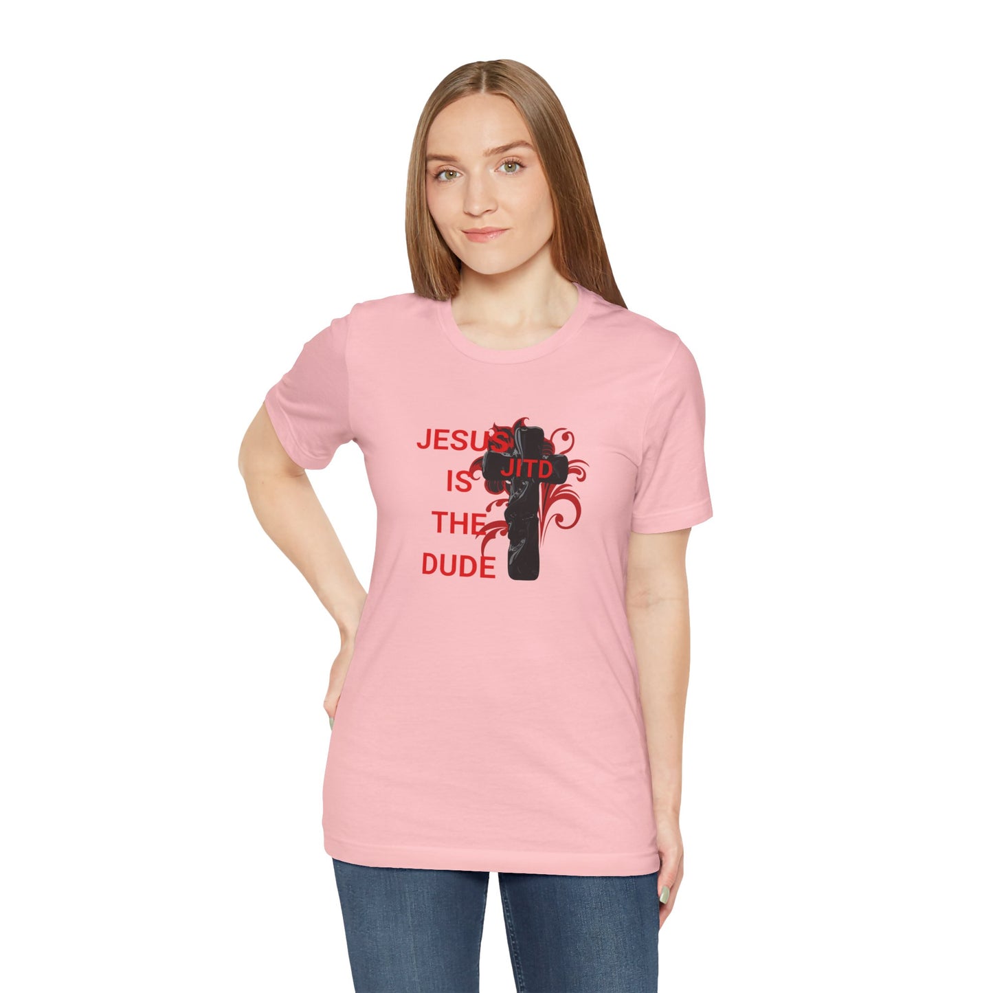JITD BLACK CROSS TEE