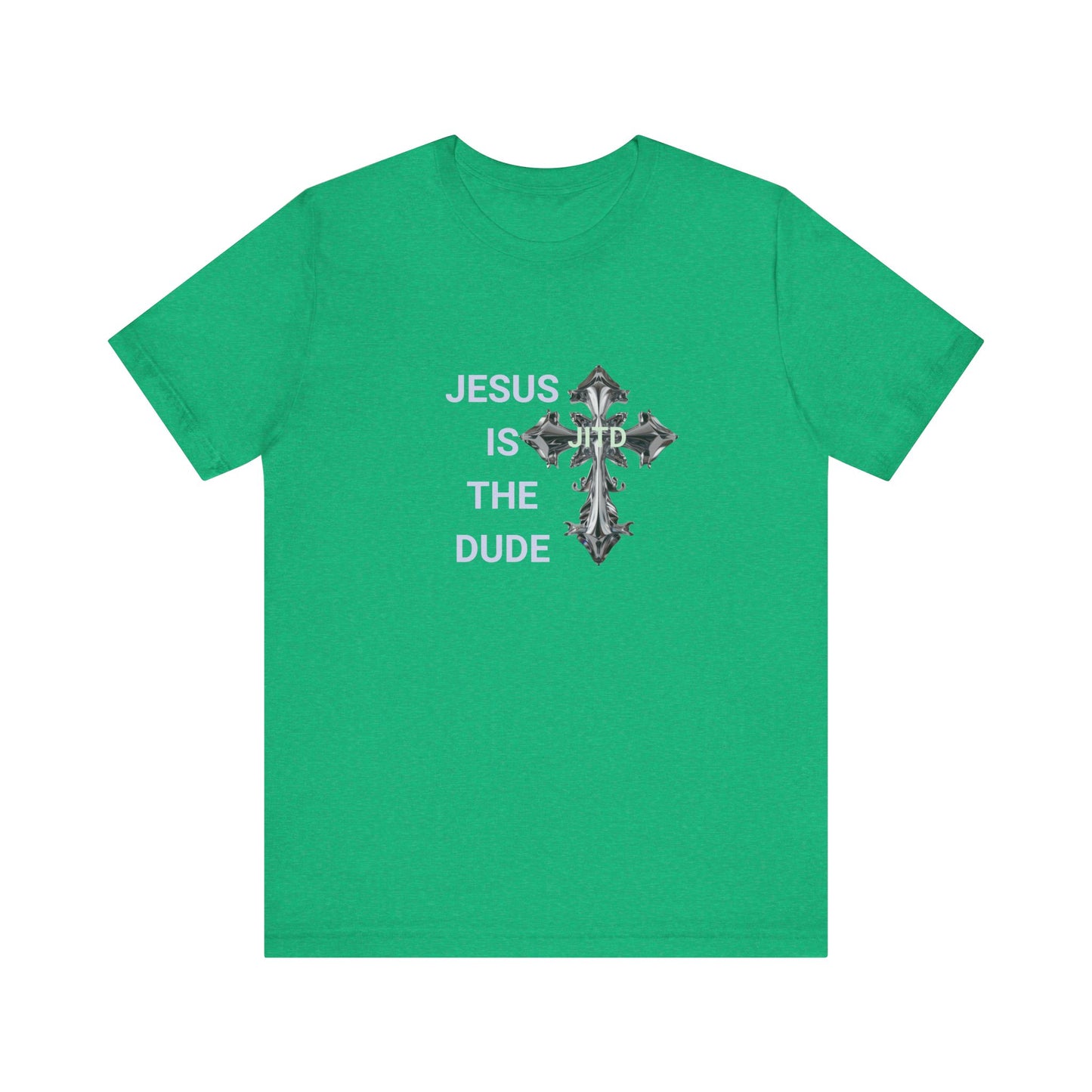 JITD SILVER CROSS TEE