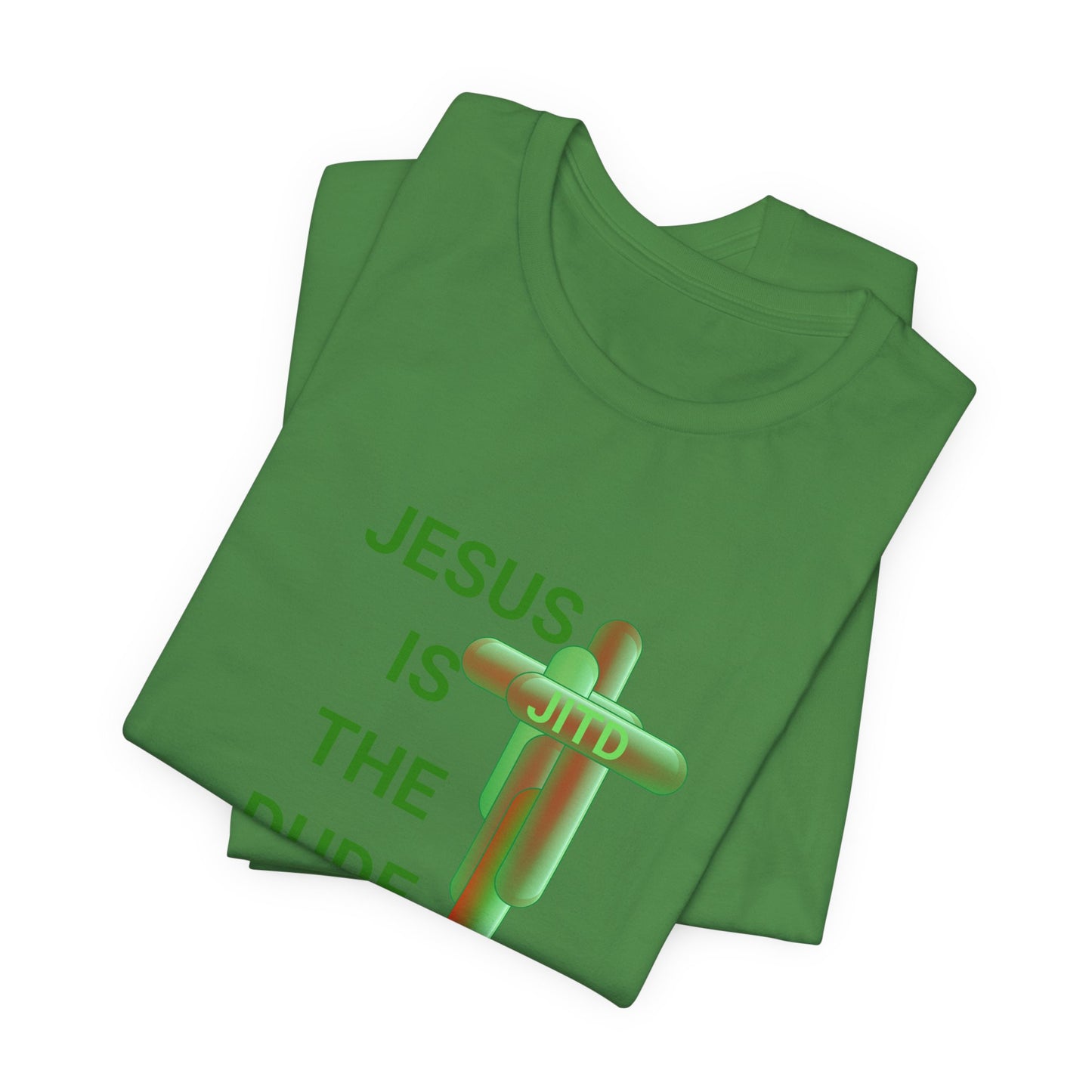 JITD GREEN PILL CROSS TEE