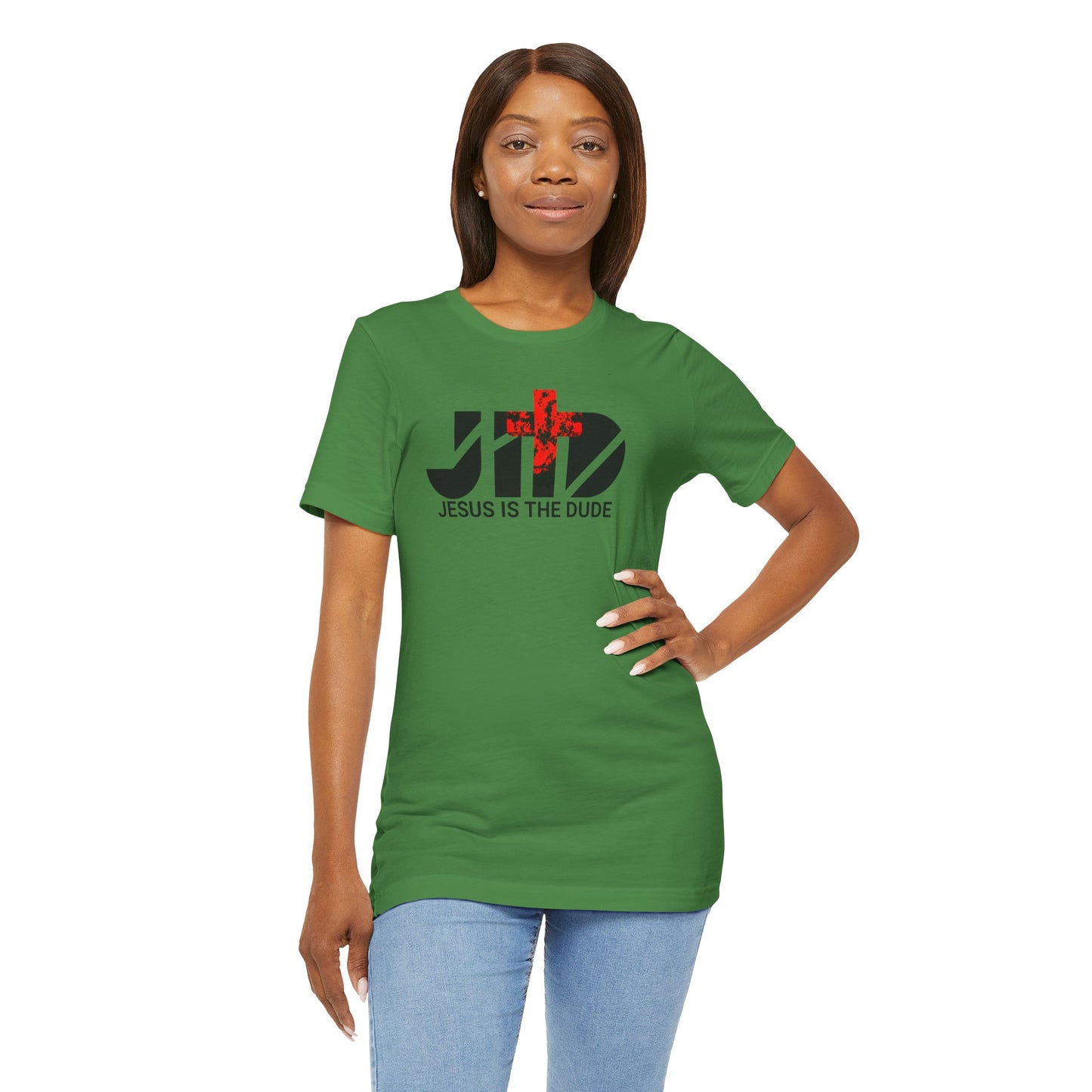 JITD SPOTTY RED CROSS TEE