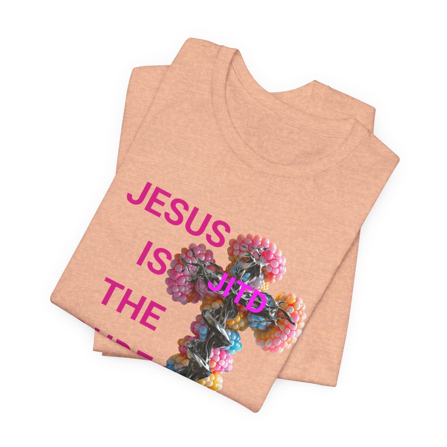 JITD TINY BUBBLE CROSS TEE