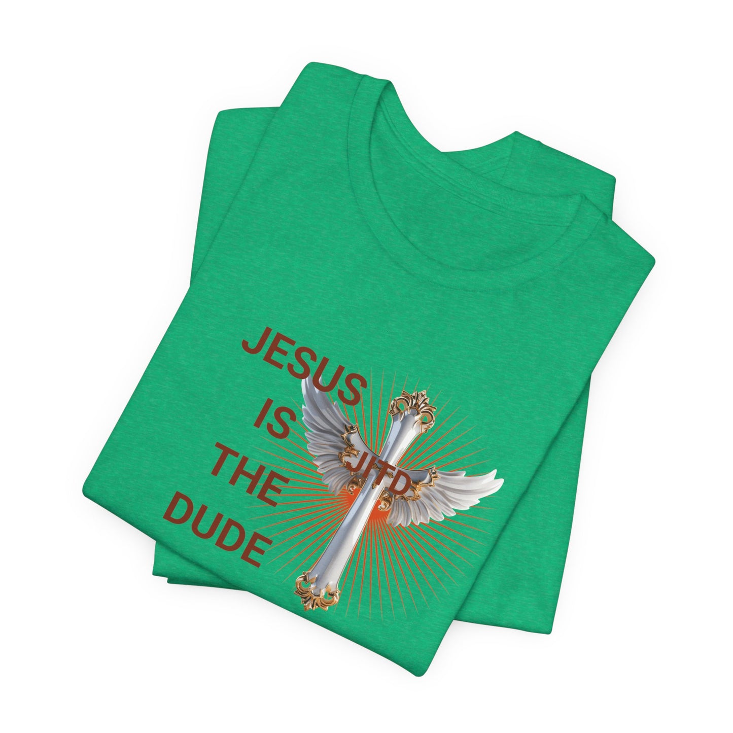 JITD WHITE WINGS CROSS TEE