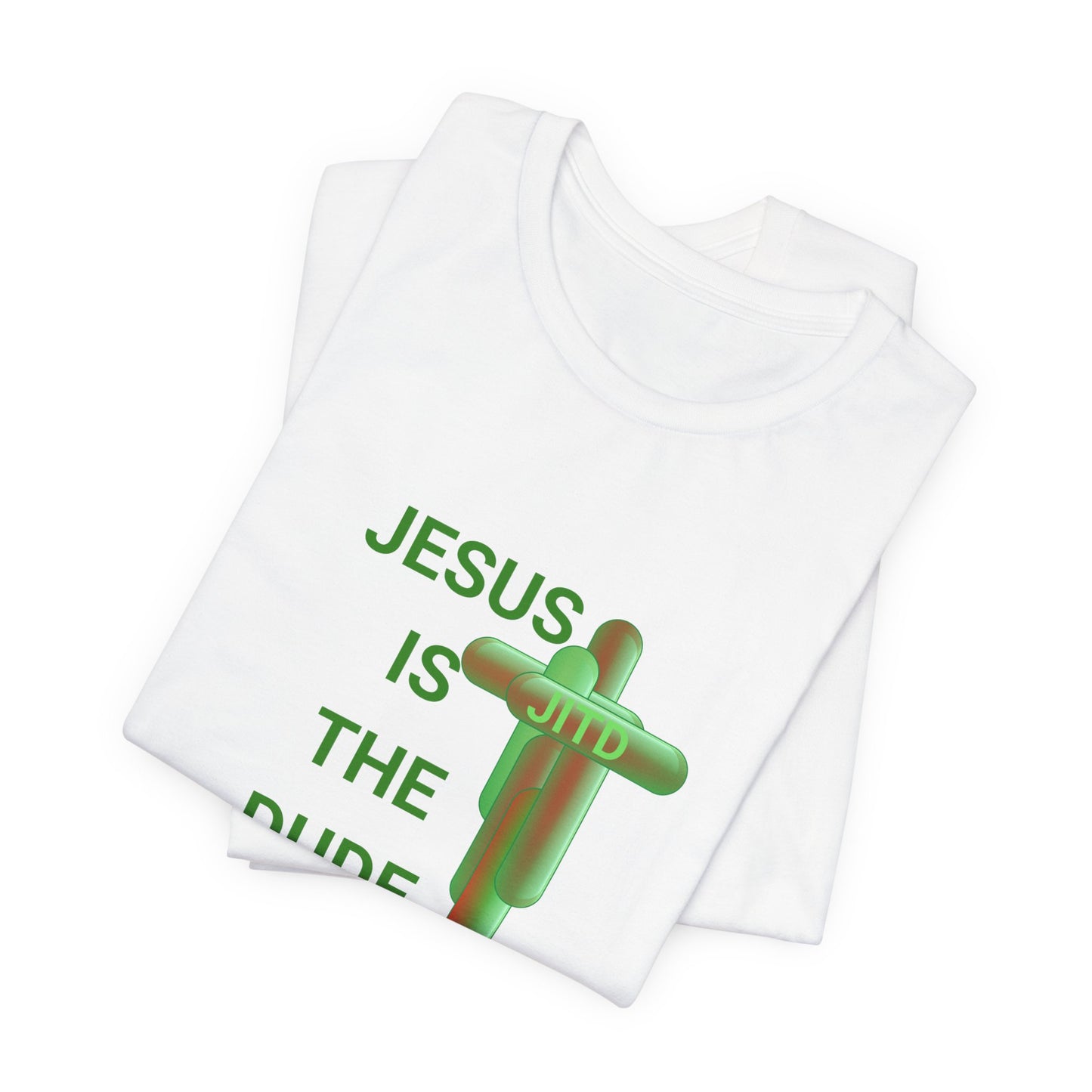 JITD GREEN PILL CROSS TEE