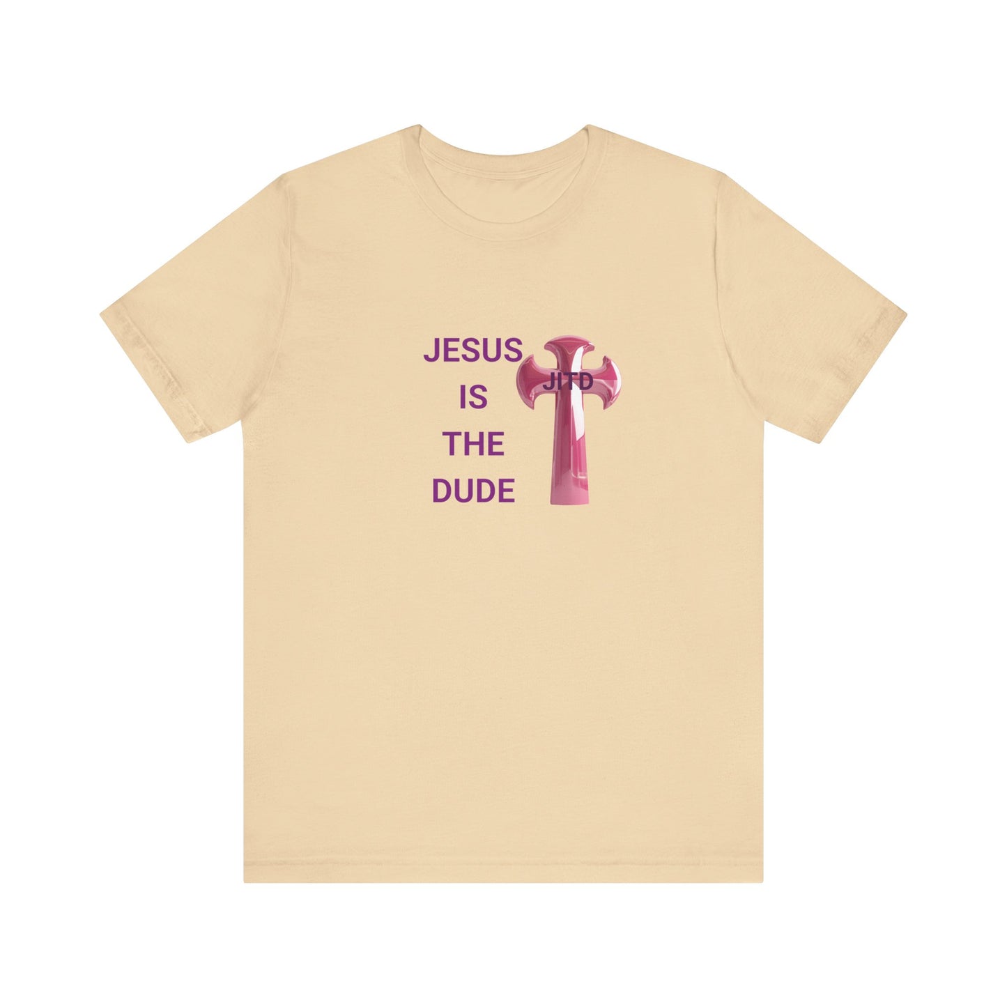 JITD PINK CROSS TEE